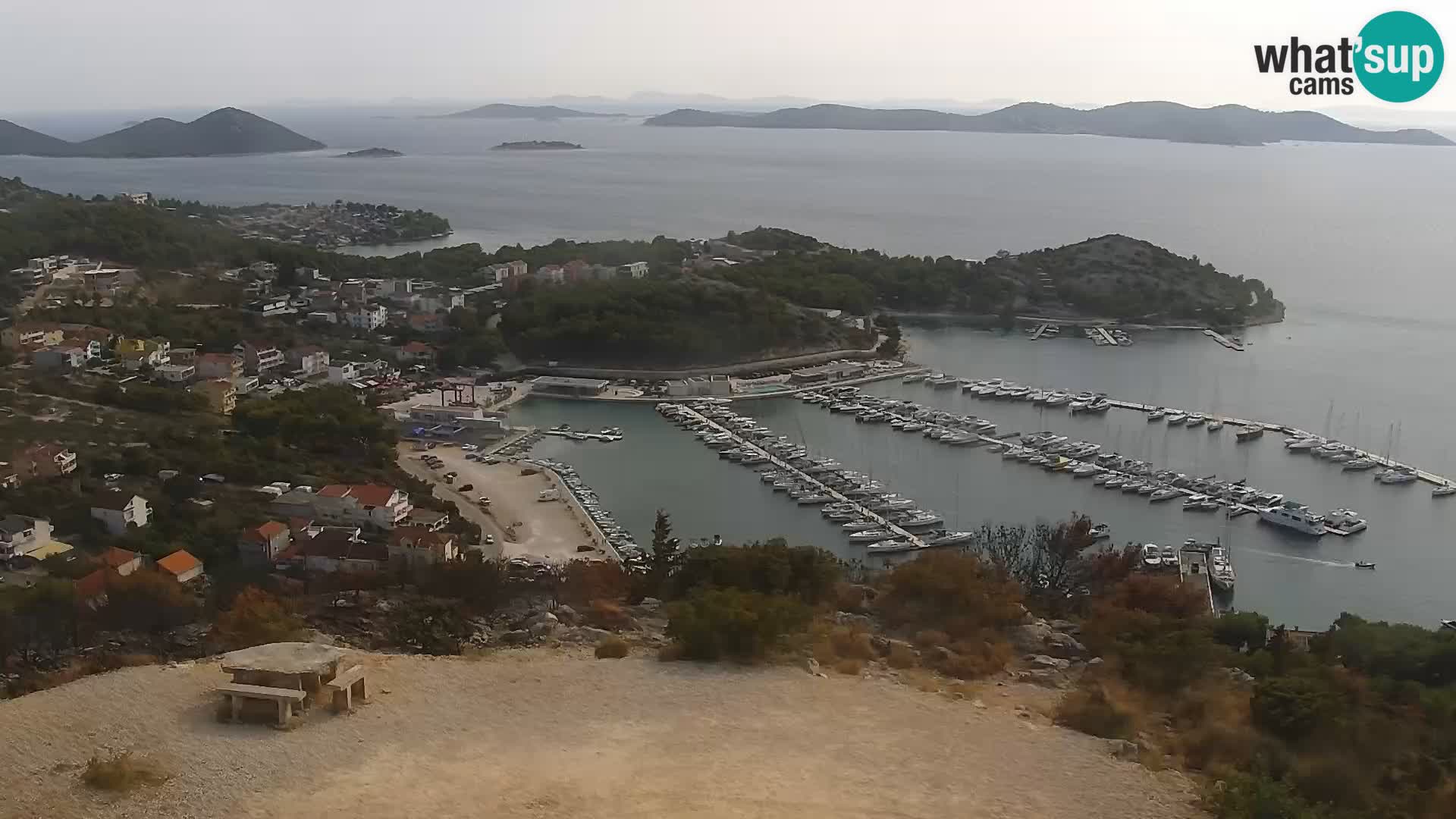Webcam Pakoštane – Drage – Kornati – Vransko Jezero