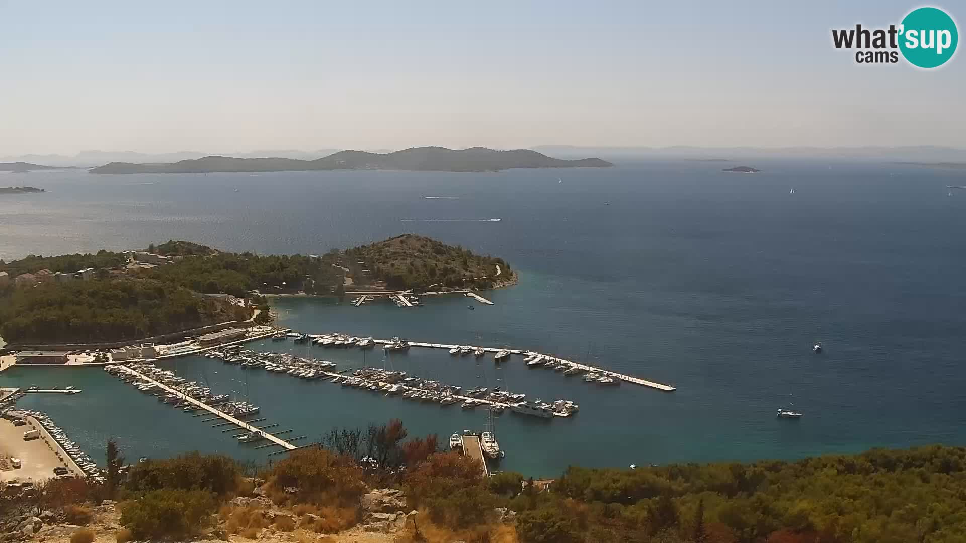 Webcam Pakoštane – Drage – Kornati – Vransko Jezero