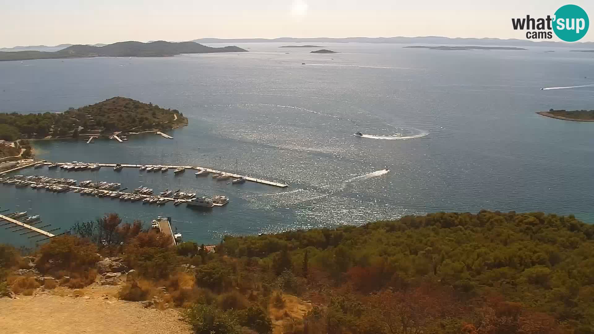 Live cam Pakoštane – Drage – Kornati – Vransko Jezero