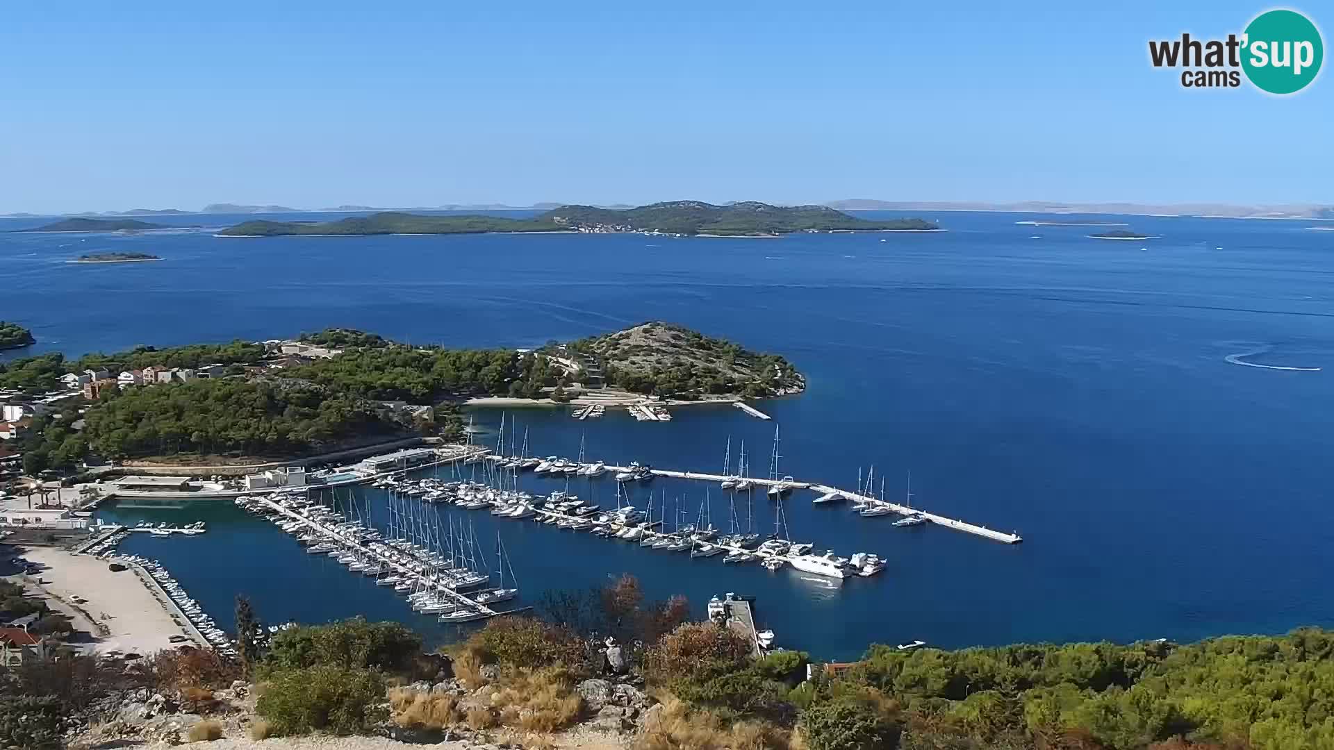 Webcam Pakoštane – Drage – Kornati – Vransko Jezero