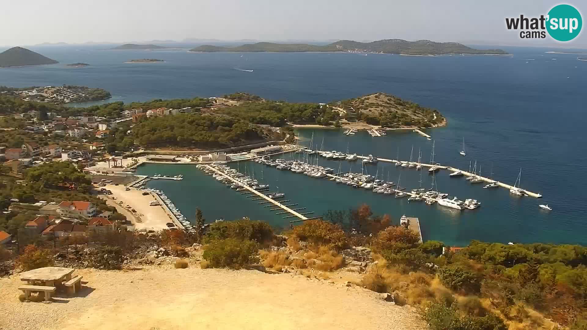 Live cam Pakoštane – Drage – Kornati – Vransko Jezero