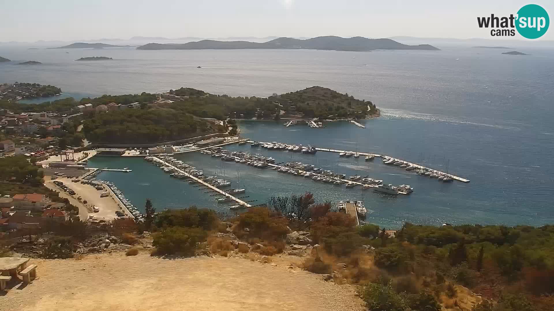 Live cam Pakoštane – Drage – Kornati – Vransko Jezero