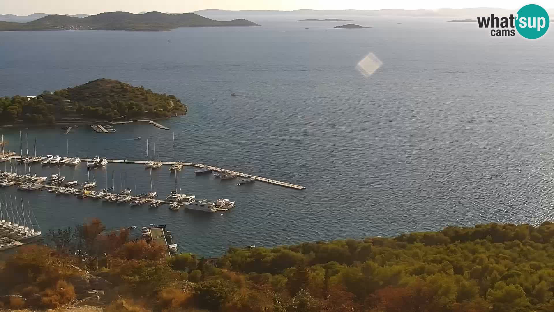 Webcam Pakoštane – Drage – Kornati – Vransko Jezero