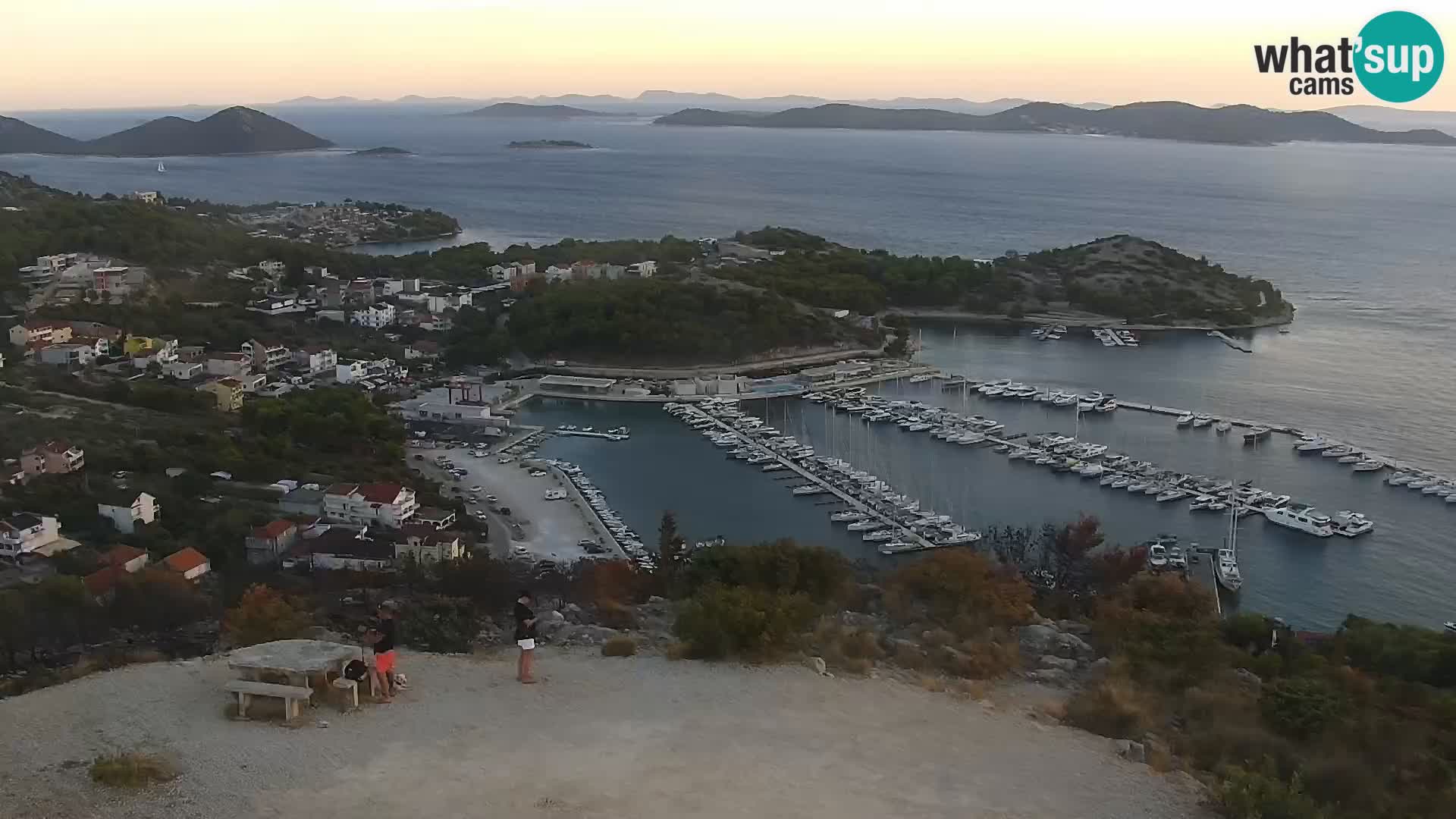 Webcam Pakoštane – Drage – Kornati – Vransko Jezero
