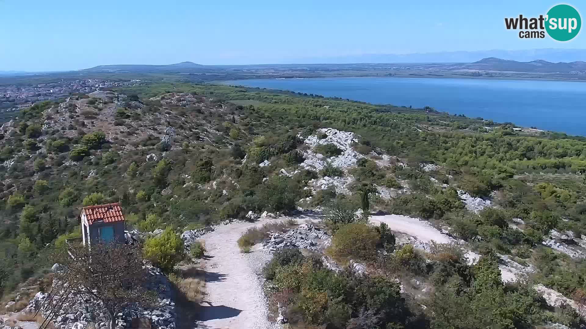 Webcam Pakoštane – Drage – Kornati – Vransko Jezero