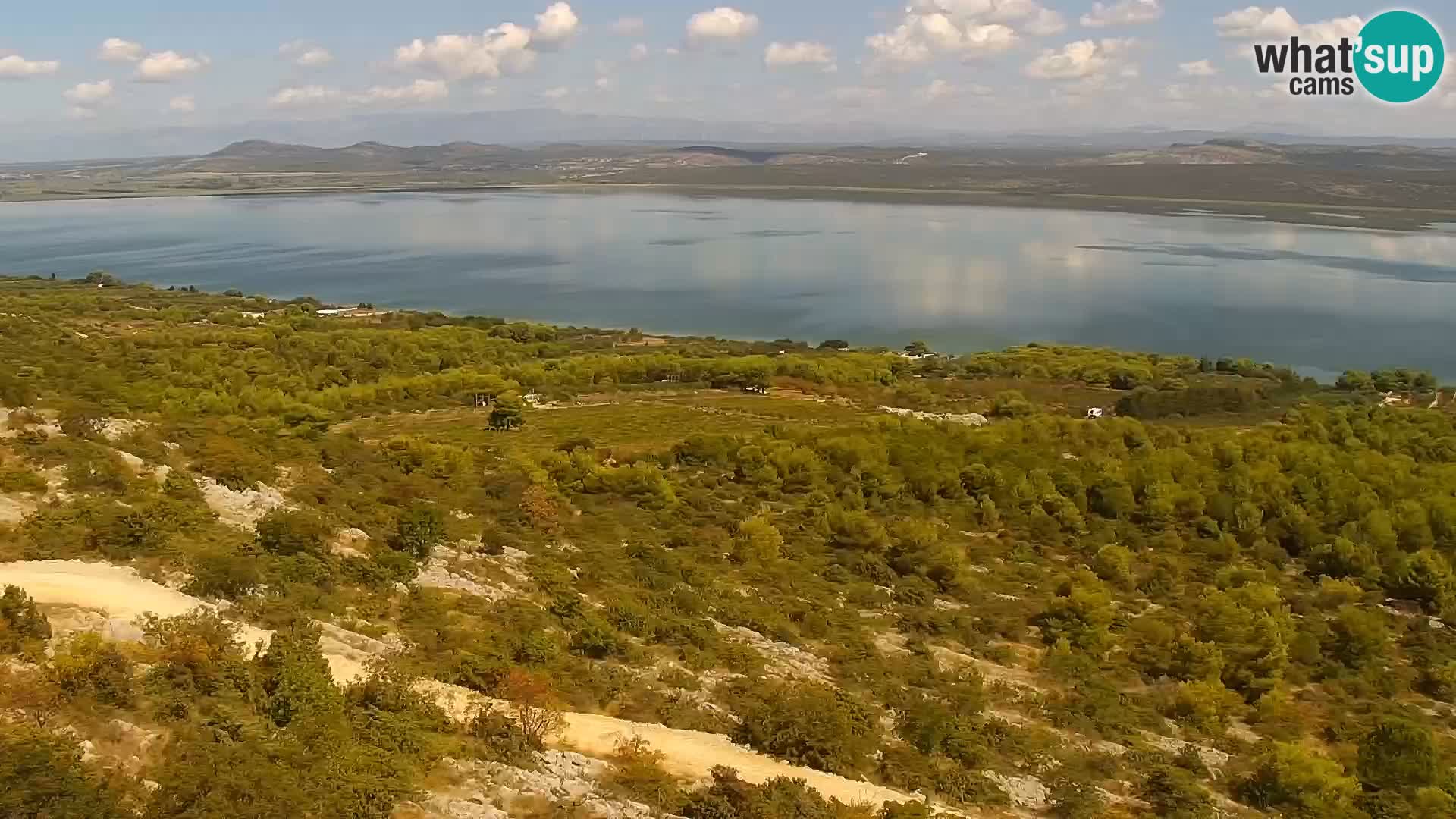 Webcam Pakoštane – Drage – Kornati – Vransko Jezero