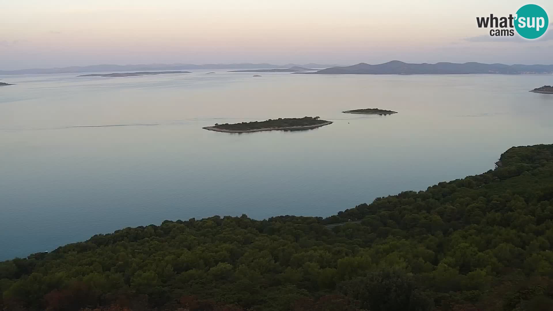 Webcam Pakoštane – Drage – Kornati – Vransko Jezero