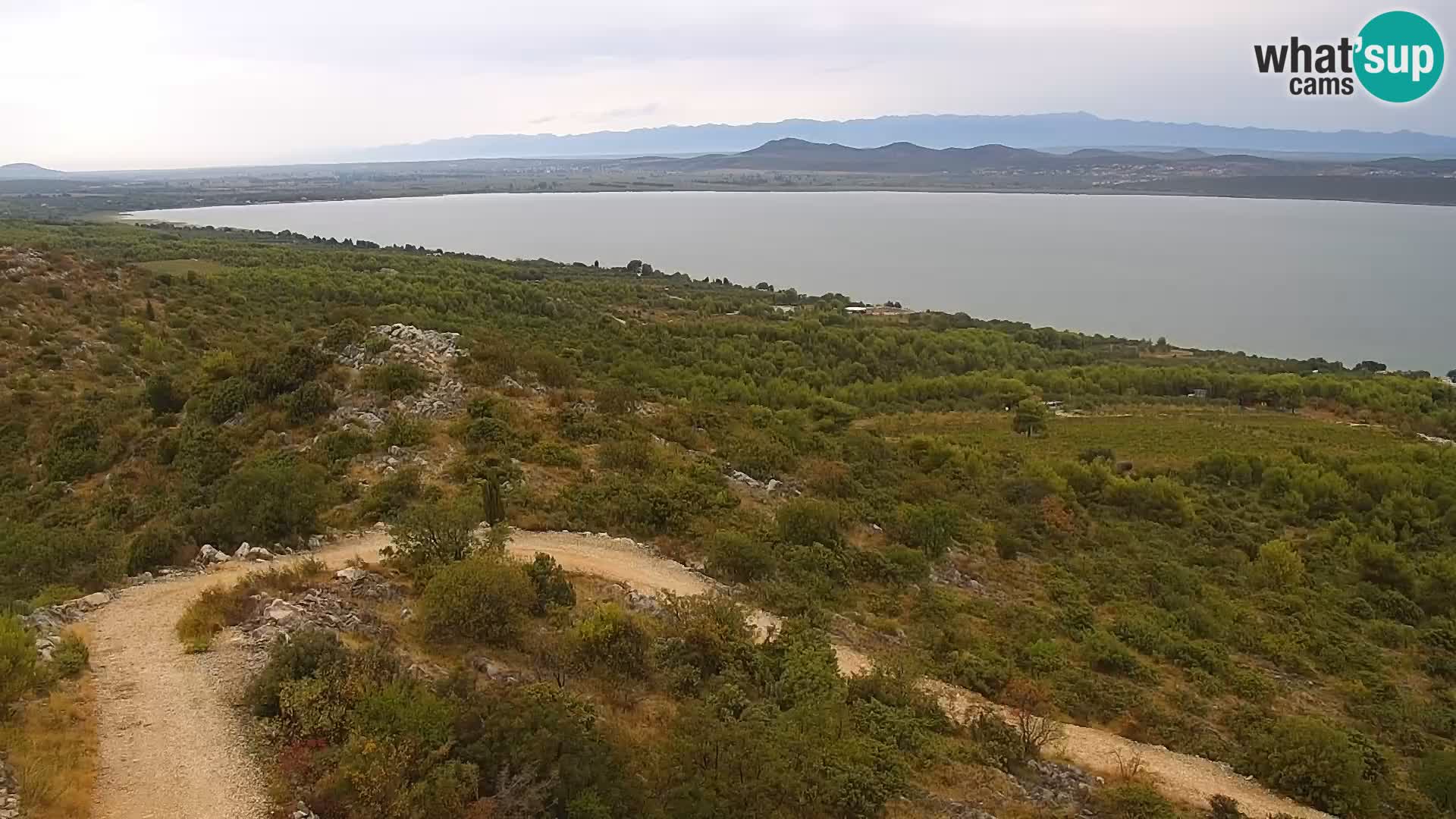 Webcam Pakoštane – Drage – Kornati – Vransko Jezero