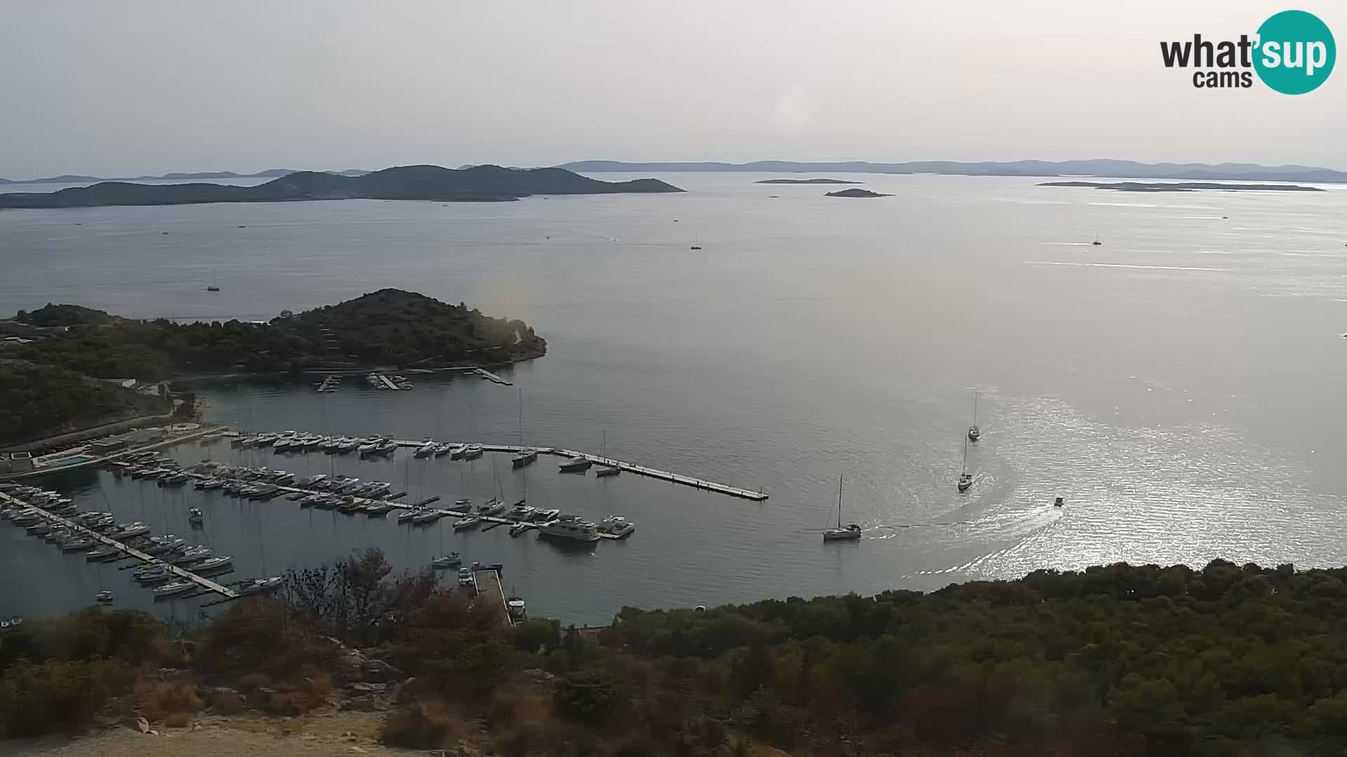 Livecam Pakoštane – Drage – Kornati – Vransko Jezero