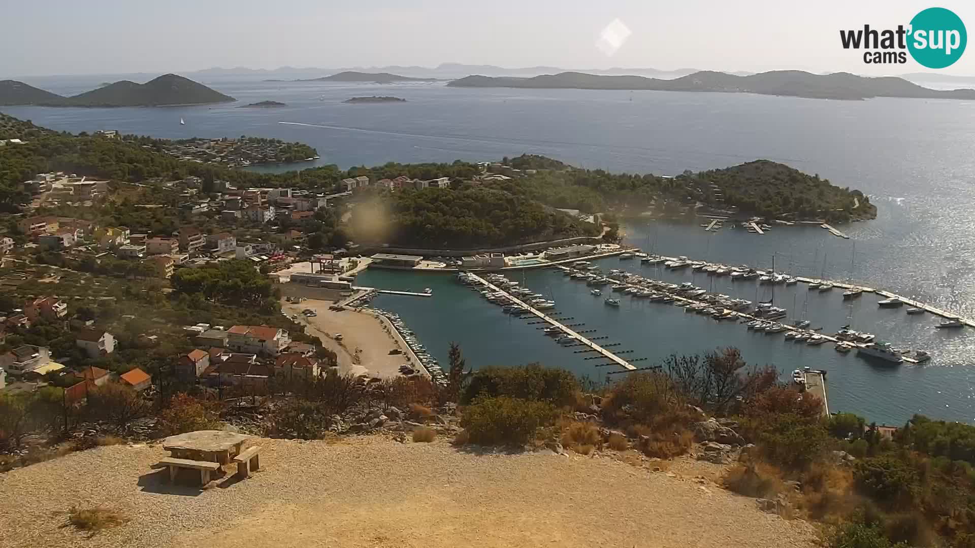 Webcam Pakoštane – Drage – Kornati – Vransko Jezero