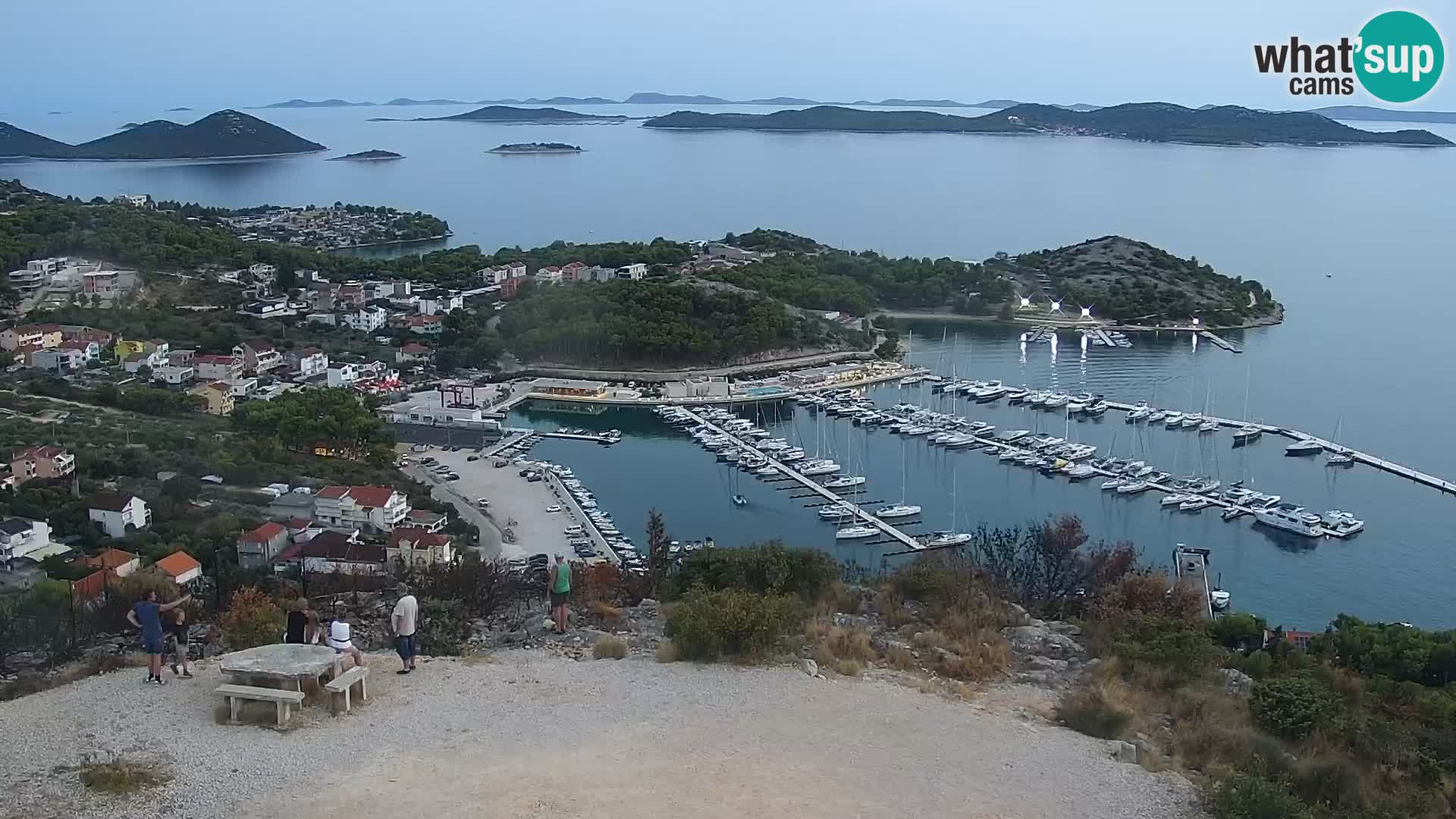 Livecam Pakoštane – Drage – Kornati – Vransko Jezero