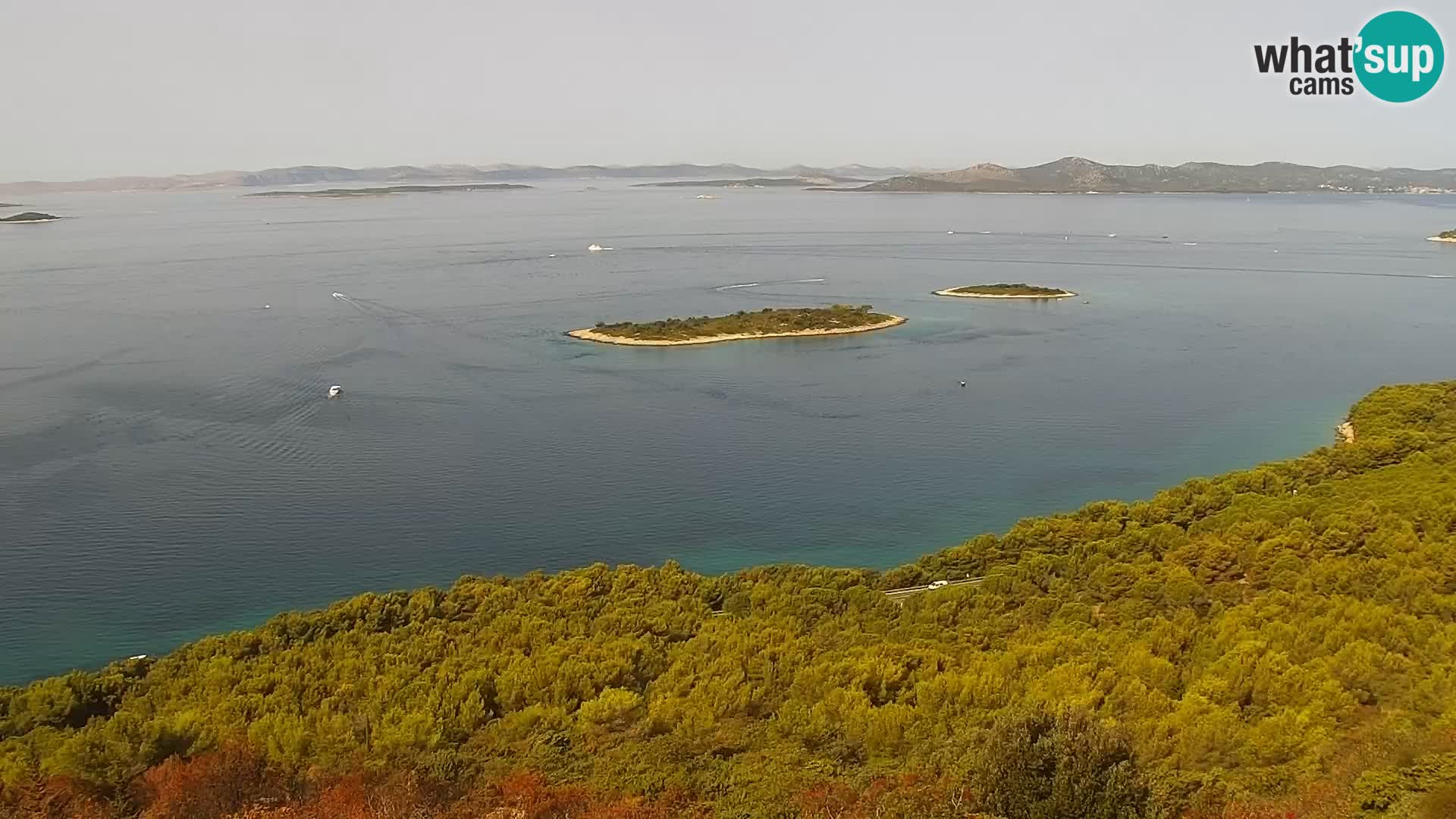 Livecam Pakoštane – Drage – Kornati – Vransko Jezero