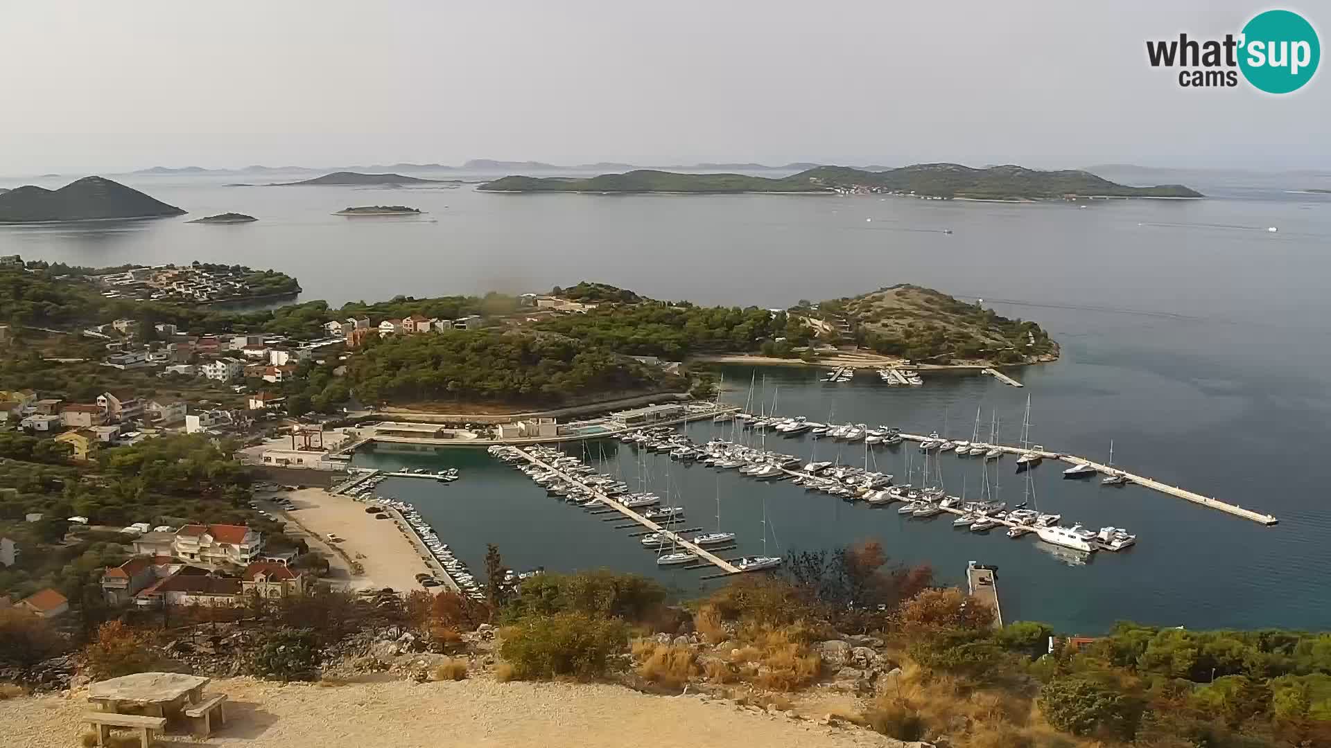 Livecam Pakoštane – Drage – Kornati – Vransko Jezero