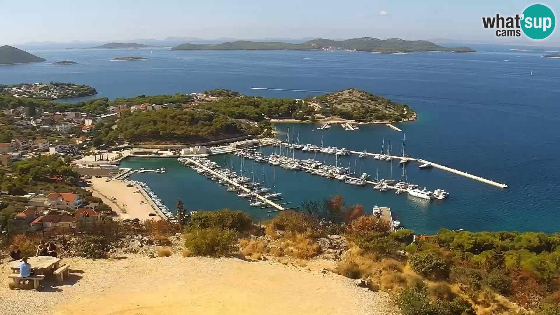 Webcam Pakoštane – Drage – Kornati – Vransko Jezero