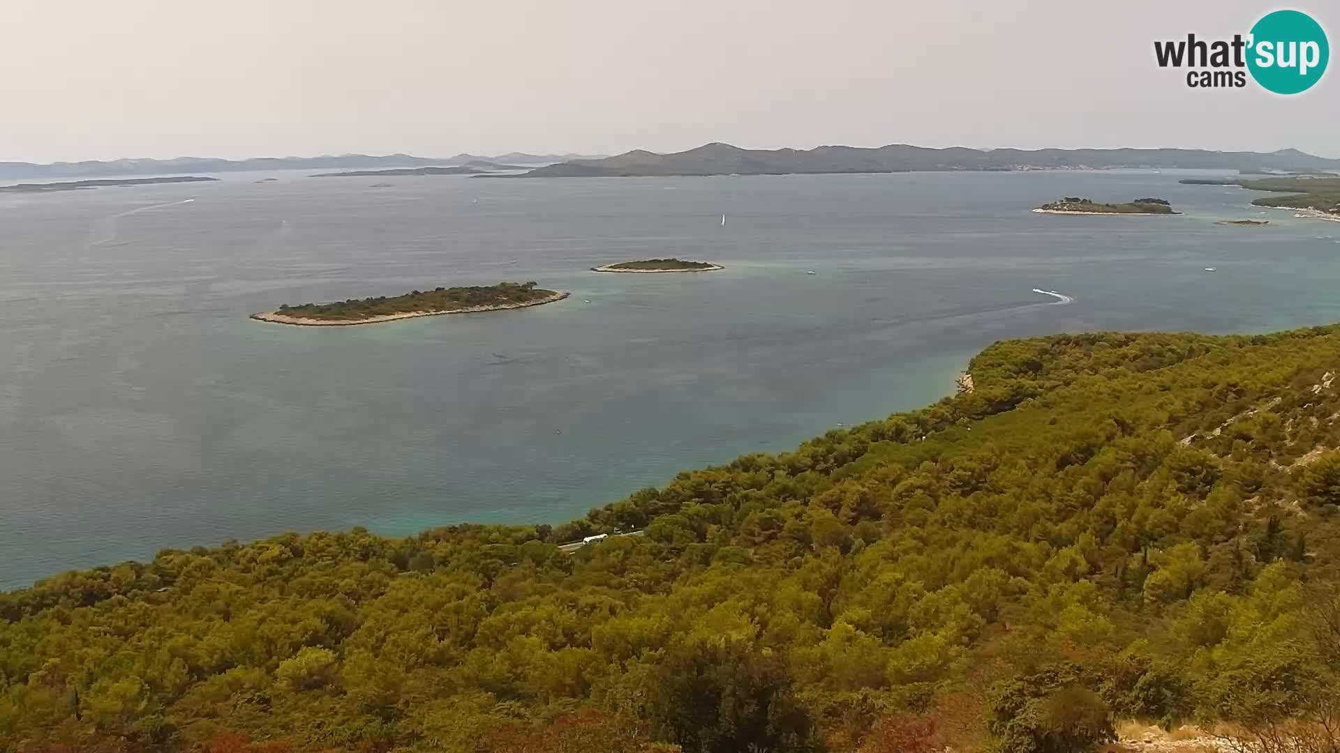 Livecam Pakoštane – Drage – Kornati – Vransko Jezero