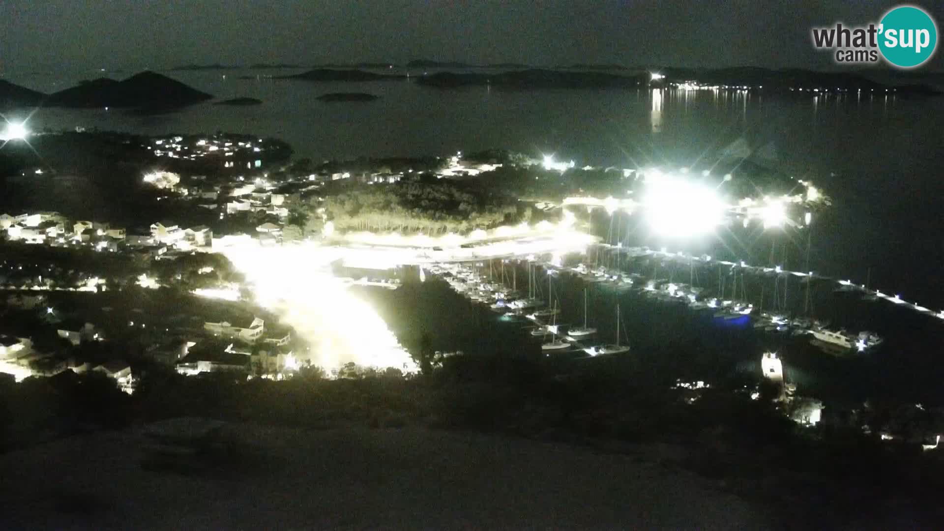 Spletna kamera Pakoštane – Drage – Kornati – Vransko Jezero
