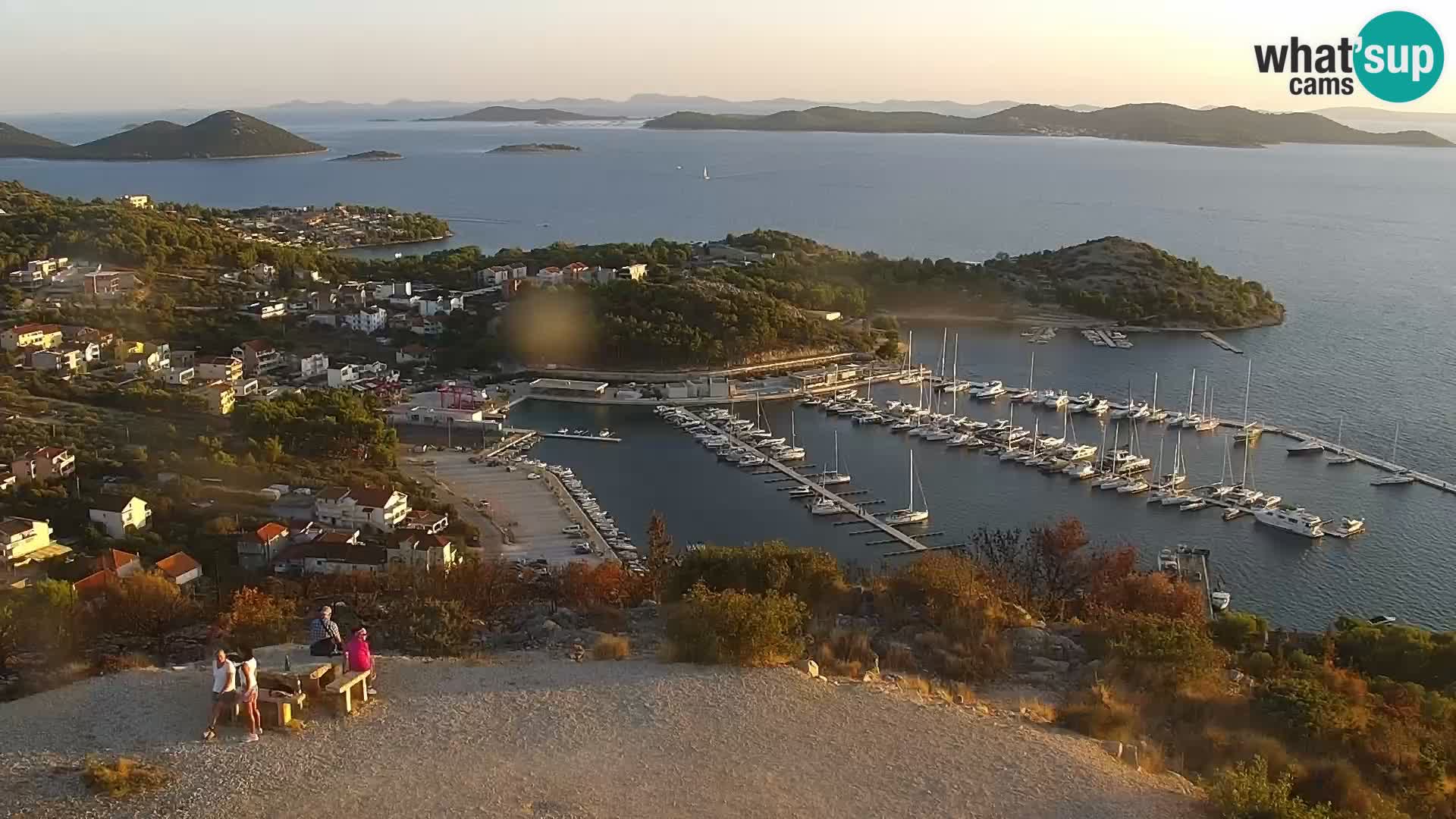 Webcam Pakoštane – Drage – Kornati – Vransko Jezero