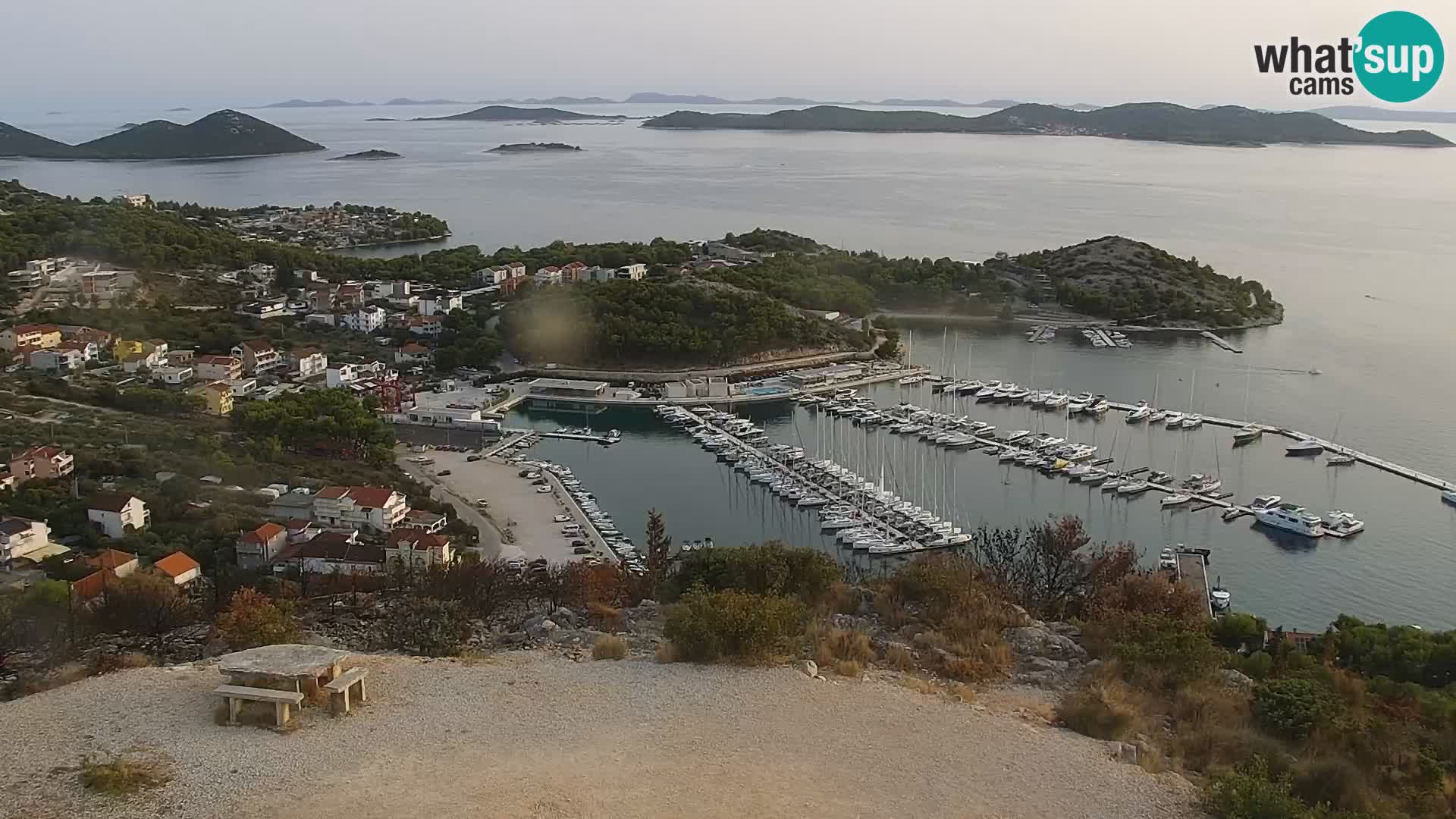 Webcam Pakoštane – Drage – Kornati – Vransko Jezero