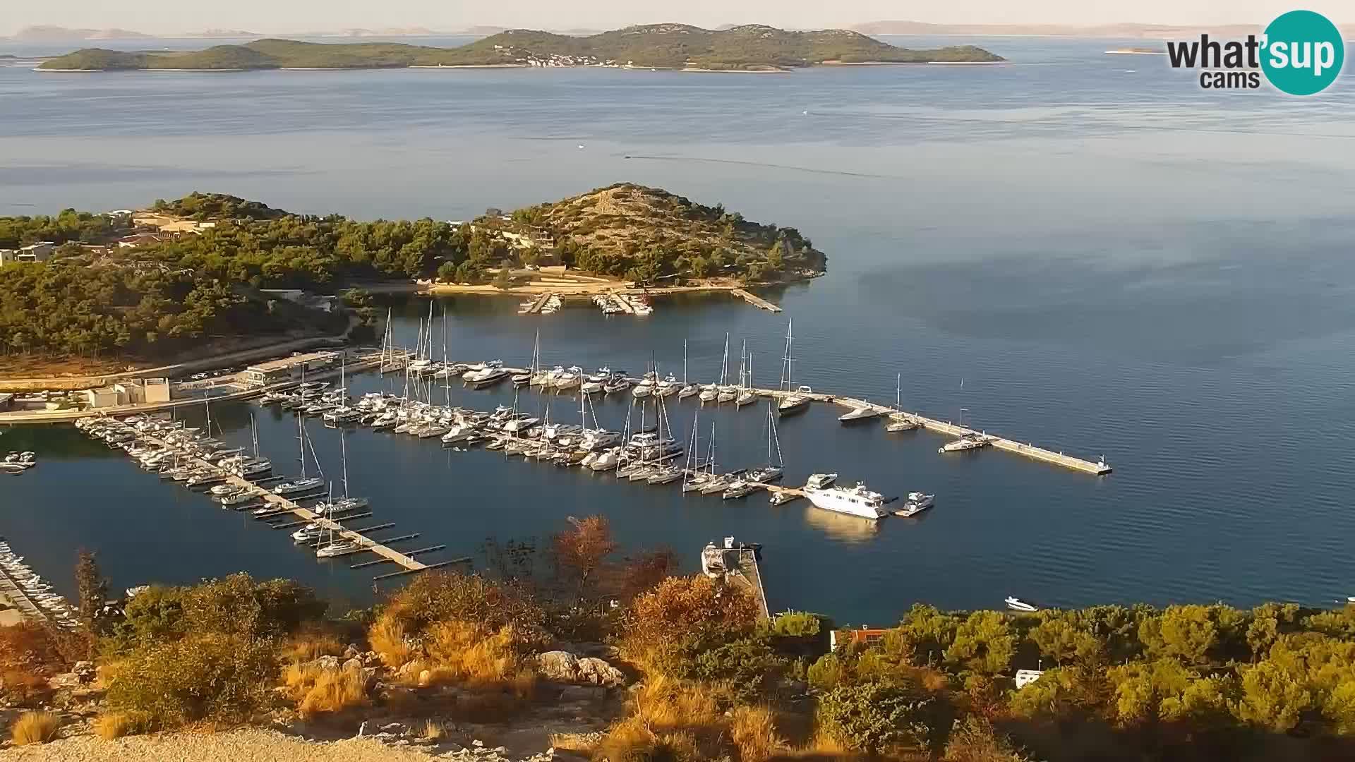 Webcam Pakoštane – Drage – Kornati – Vransko Jezero