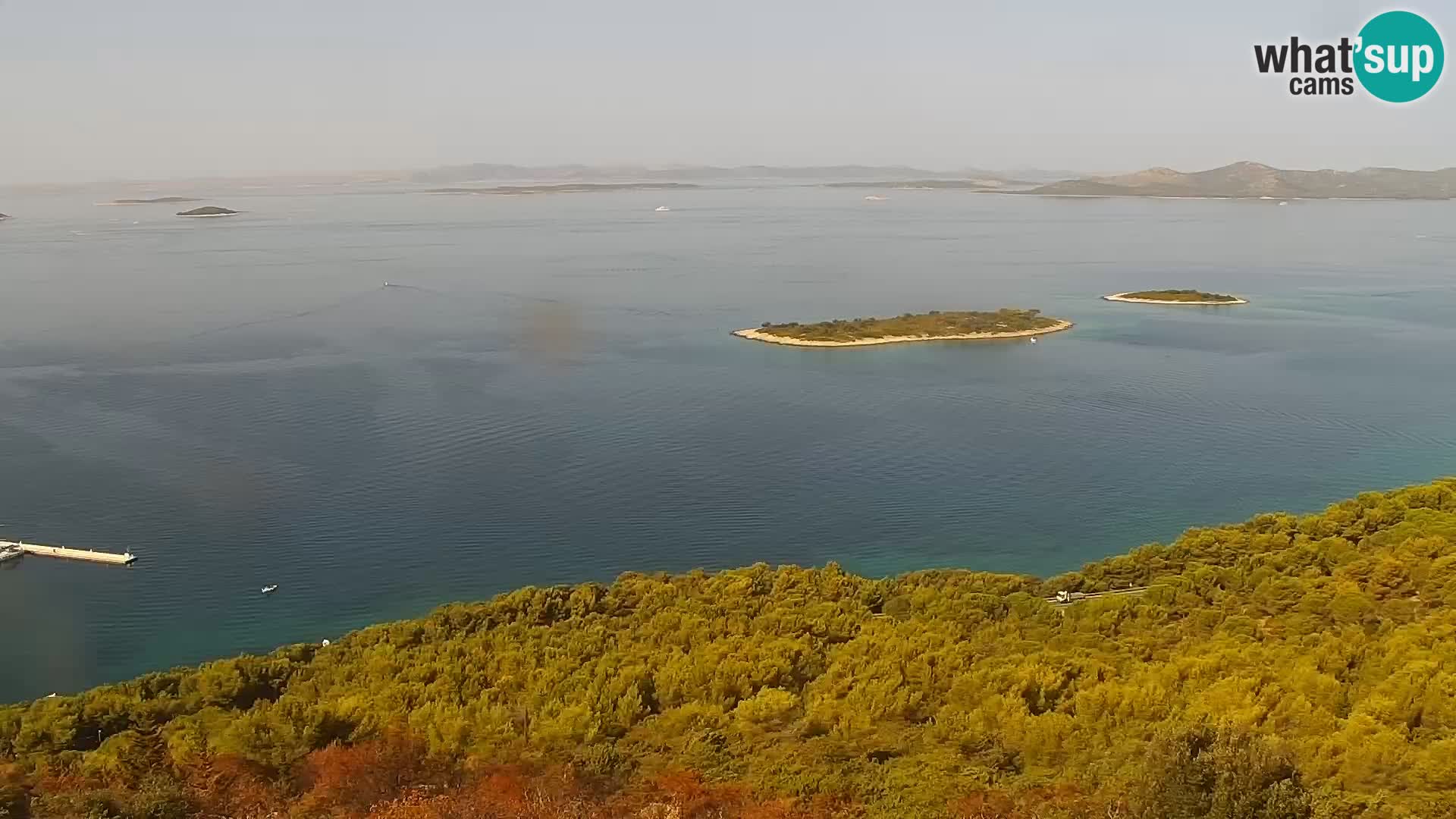 Web kamere Pakoštane – Drage – Kornati – Vransko Jezero