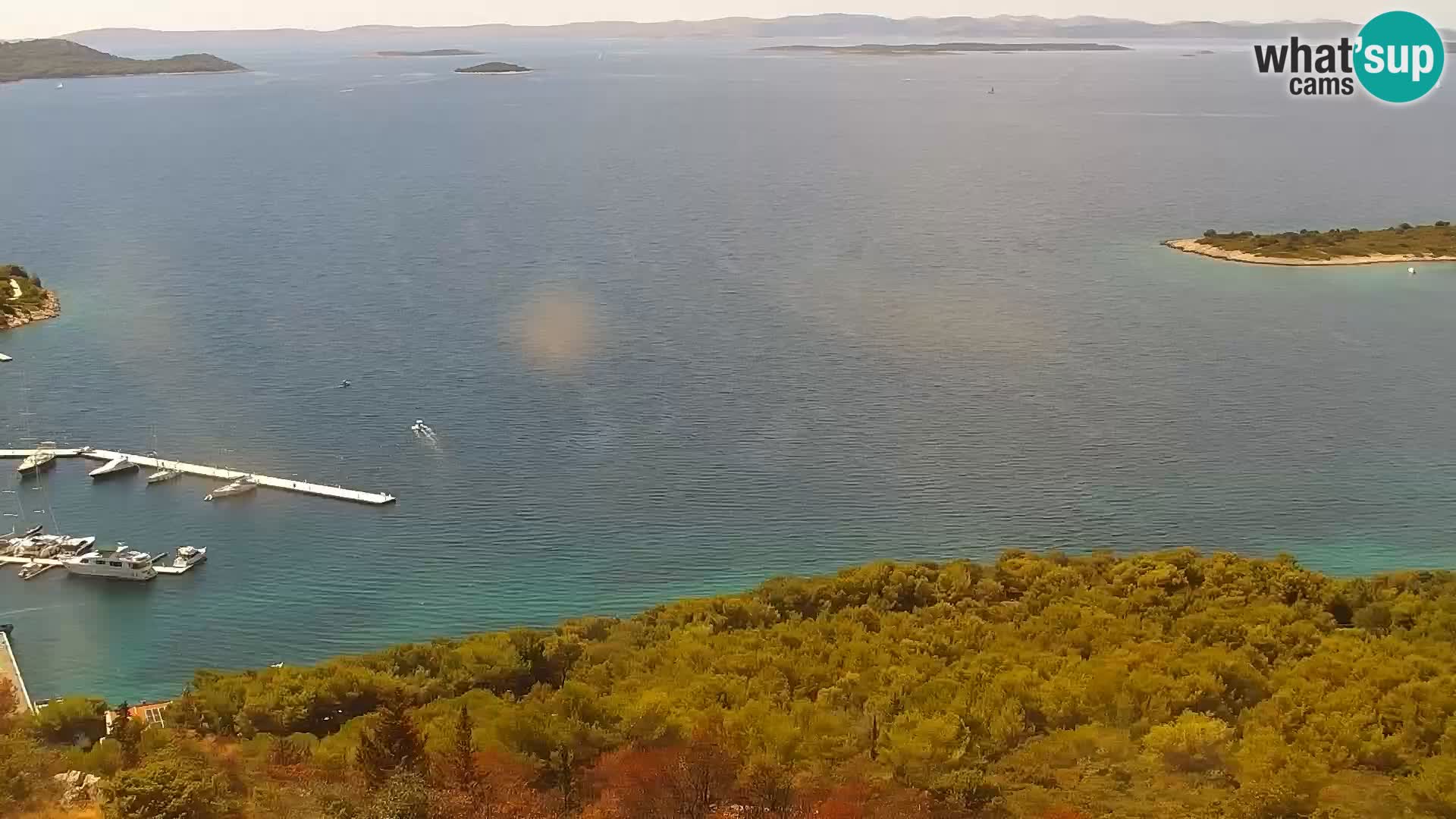 Livecam Pakoštane – Drage – Kornati – Vransko Jezero