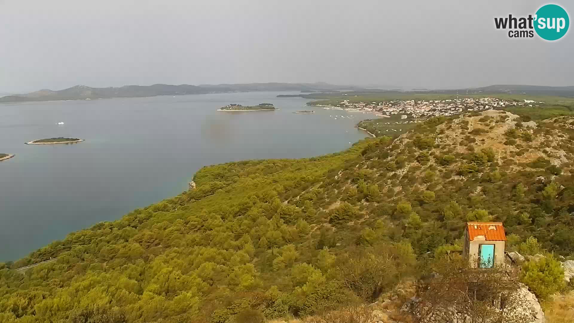 Webcam Pakoštane – Drage – Kornati – Vransko Jezero