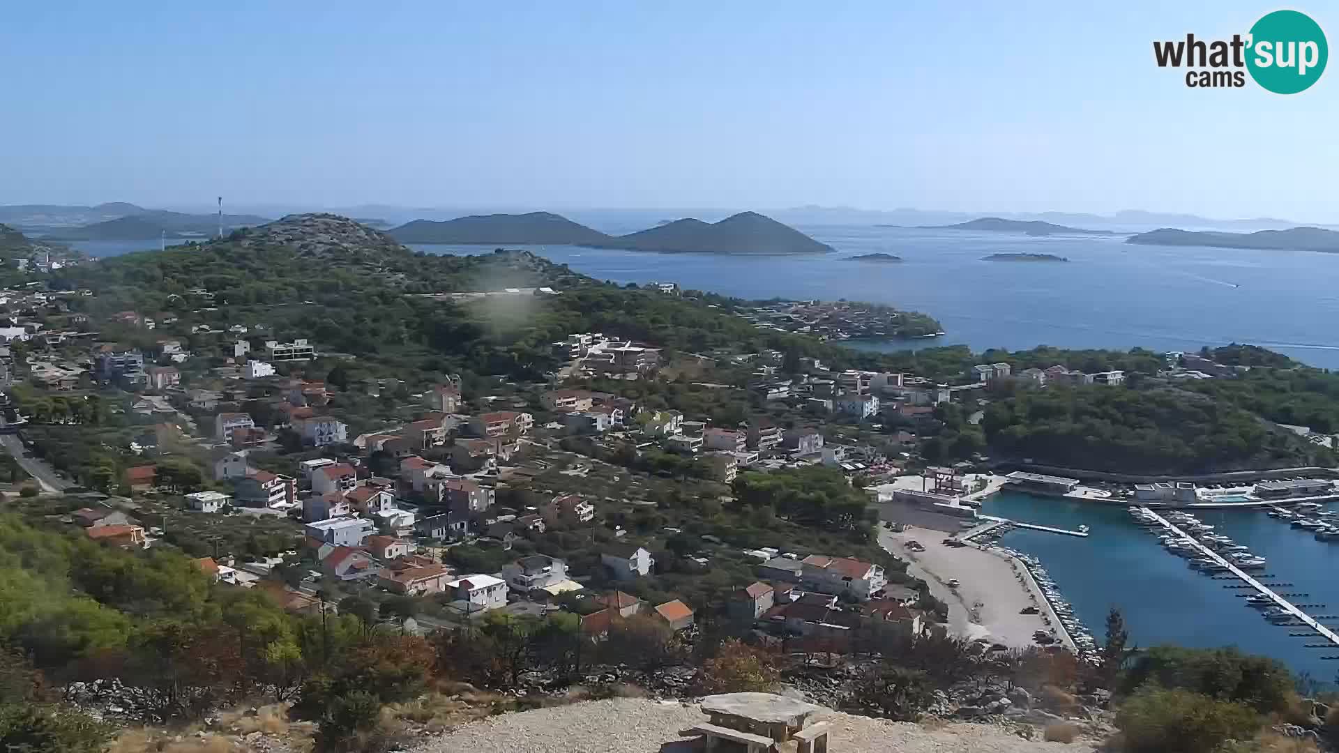 Livecam Pakoštane – Drage – Kornati – Vransko Jezero