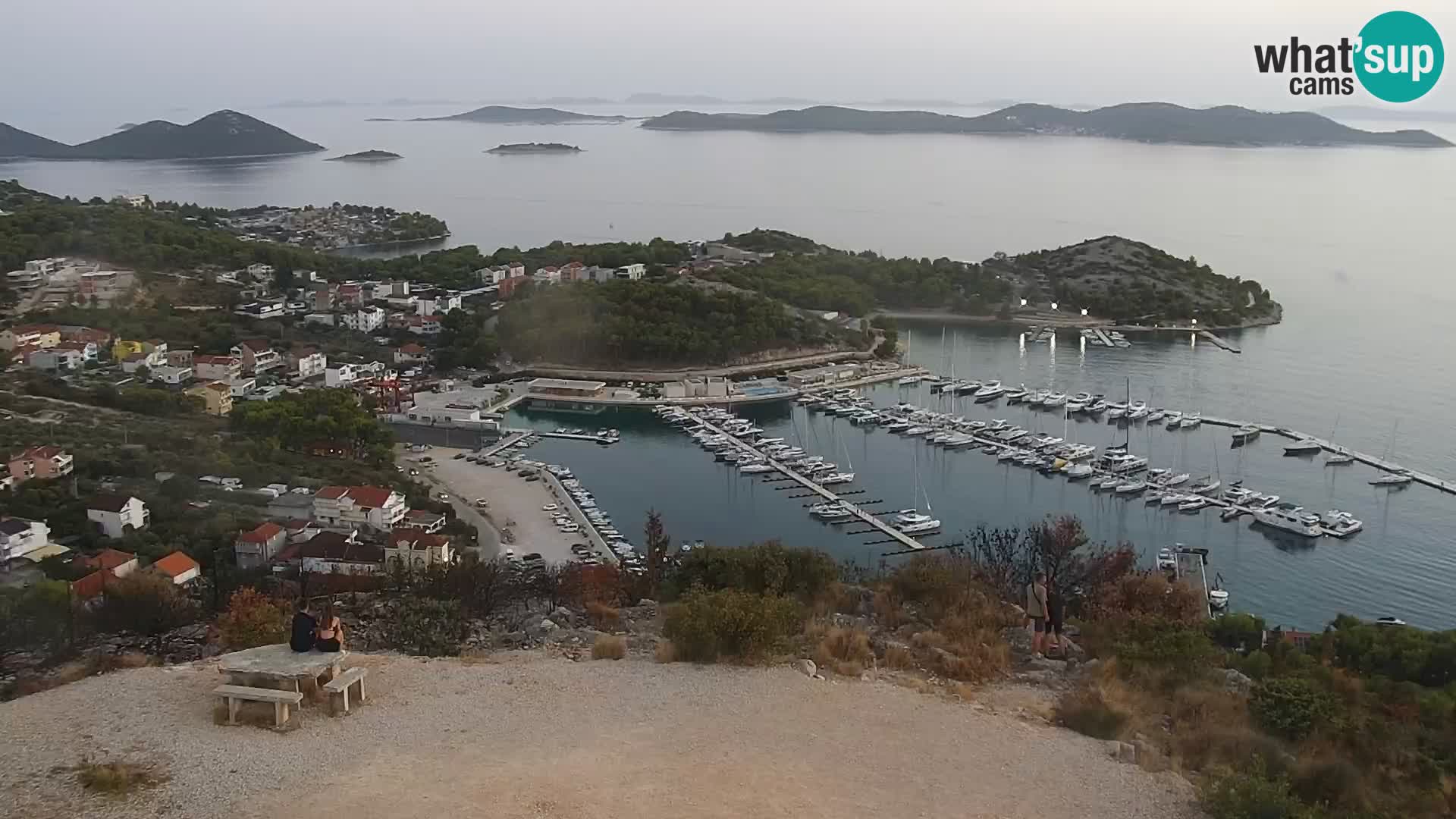 Livecam Pakoštane – Drage – Kornati – Vransko Jezero