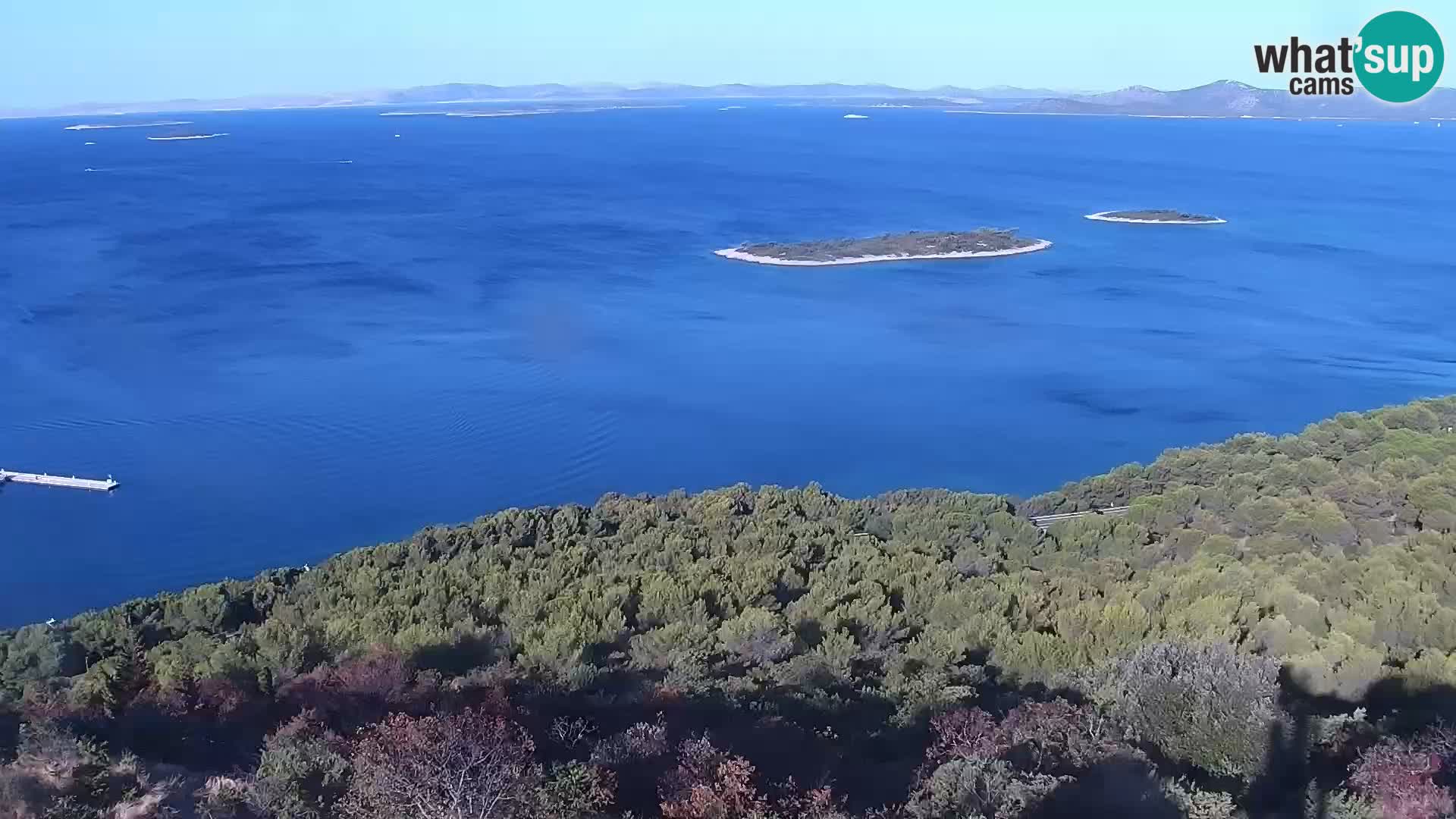 Webcam Pakoštane – Drage – Kornati – Vransko Jezero