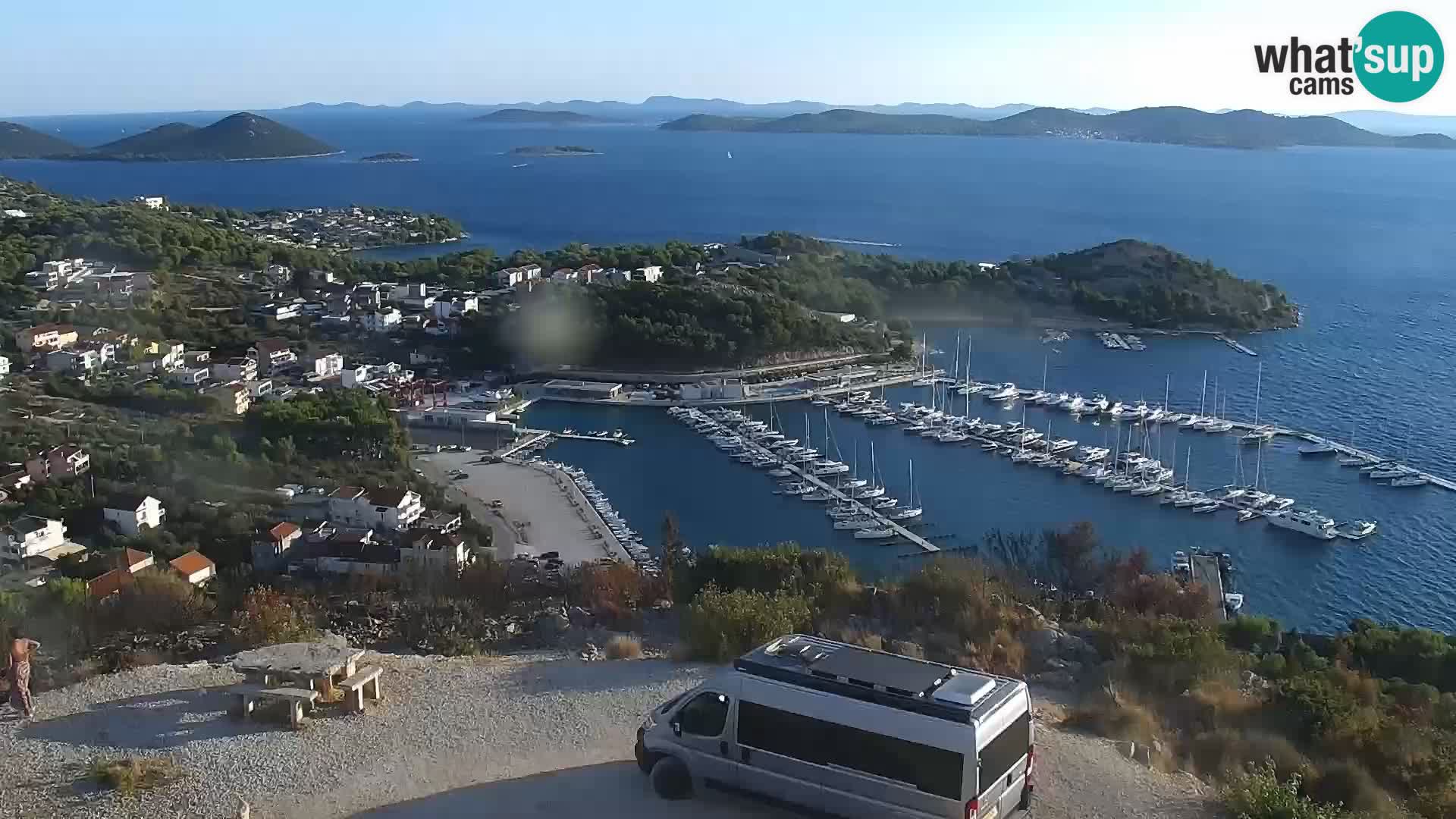 Webcam Pakoštane – Drage – Kornati – Vransko Jezero