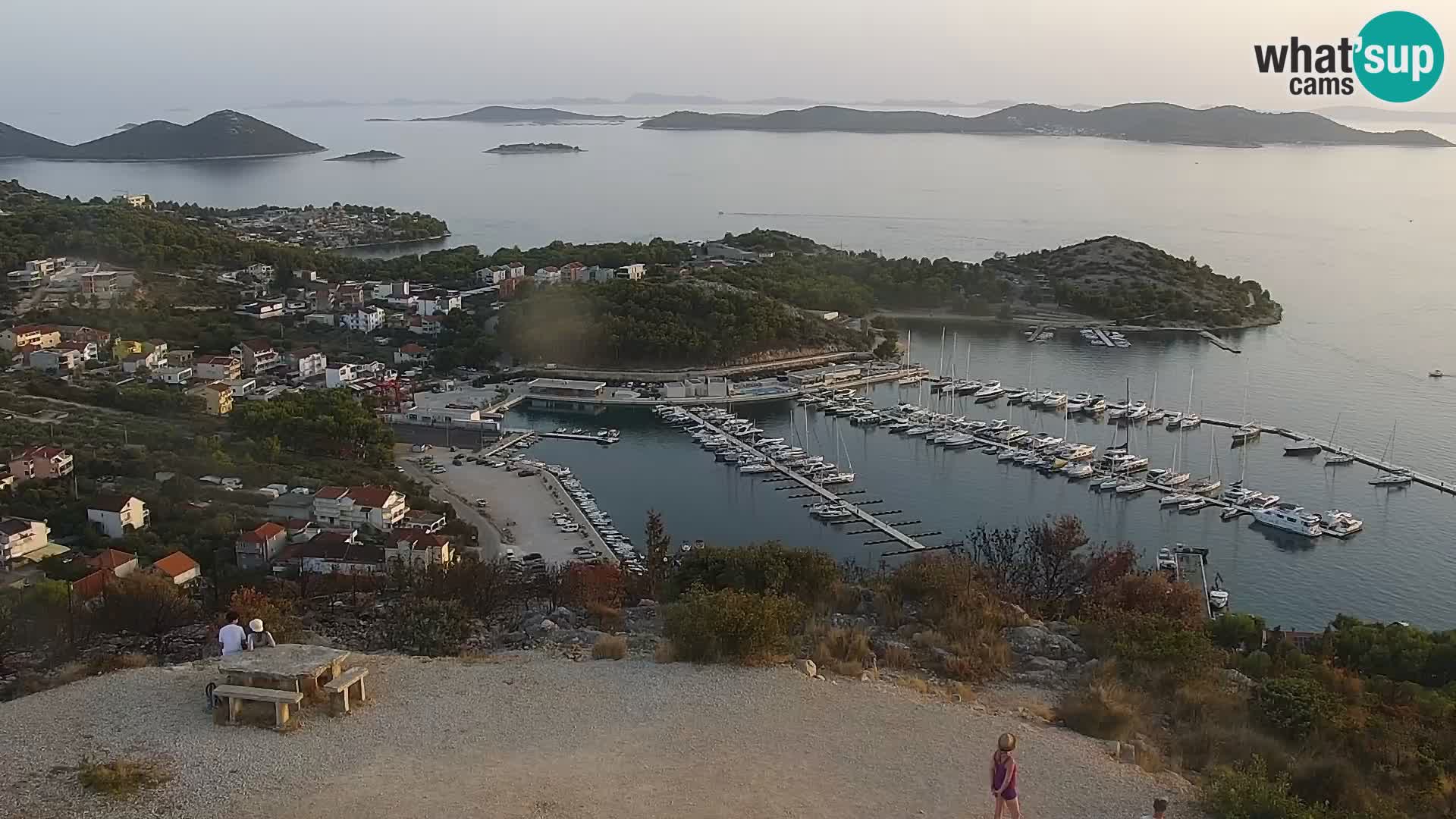 Webcam Pakoštane – Drage – Kornati – Vransko Jezero