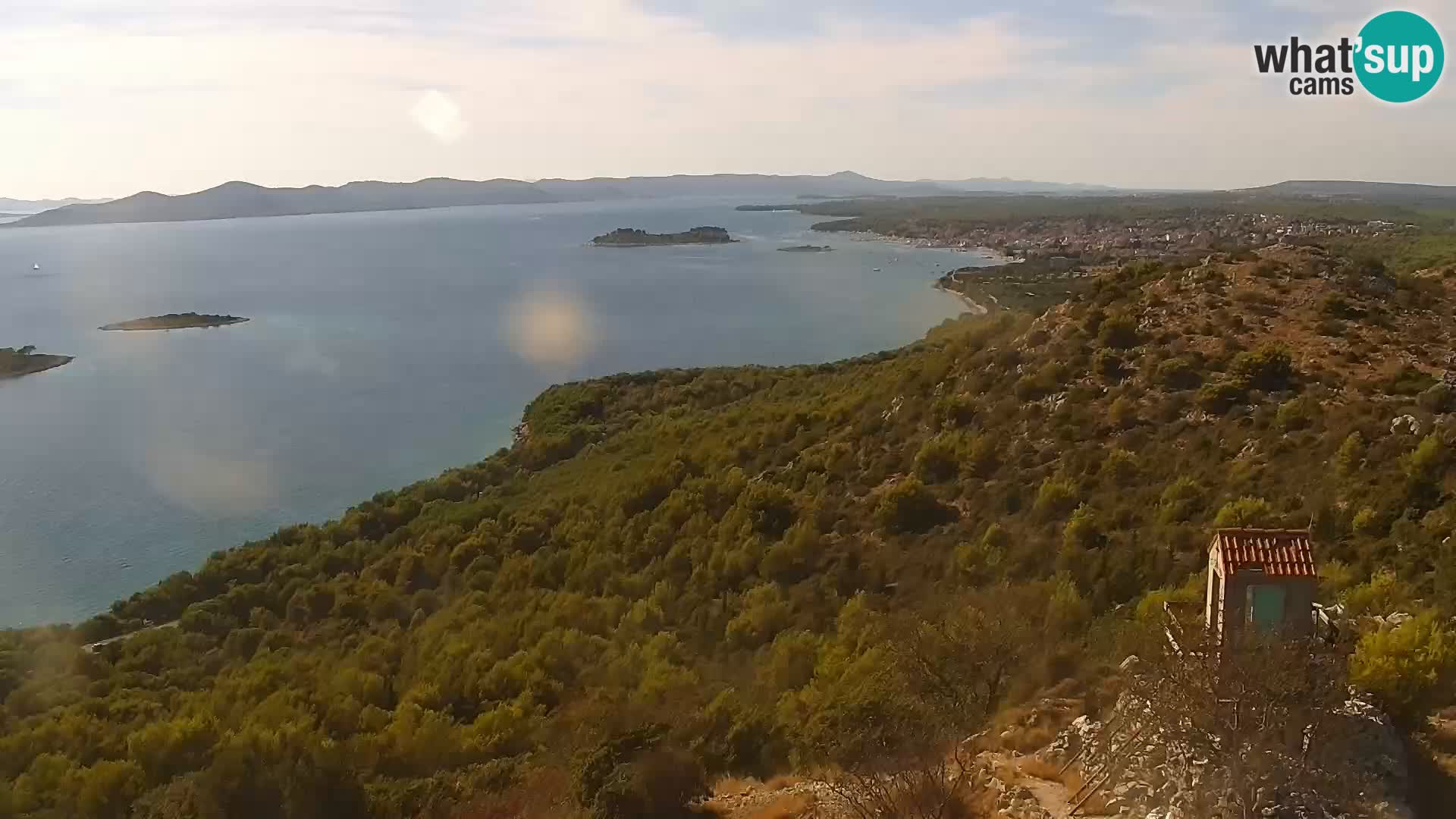 Live cam Pakoštane – Drage – Kornati – Vransko Jezero