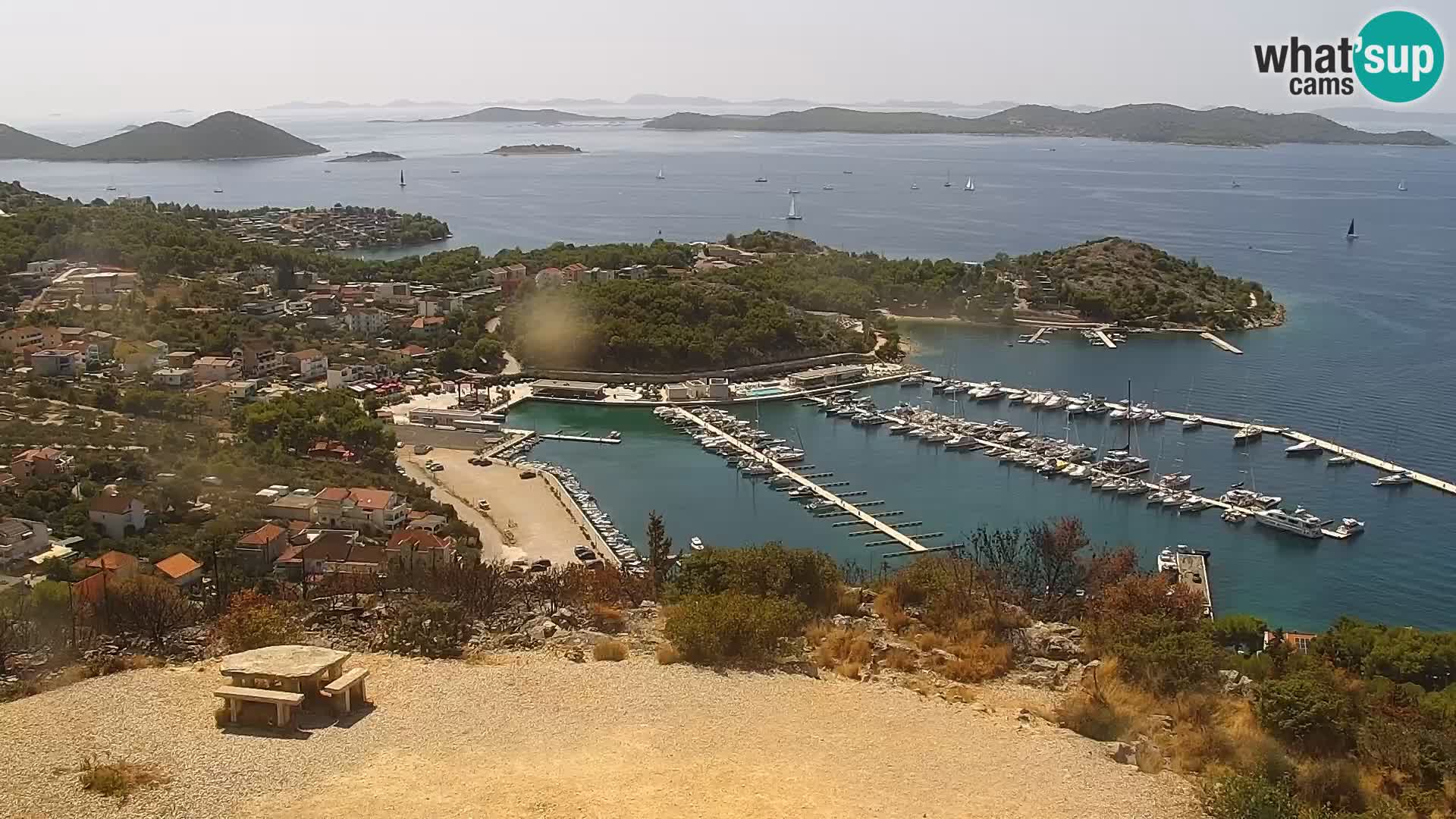 Live cam Pakoštane – Drage – Kornati – Vransko Jezero