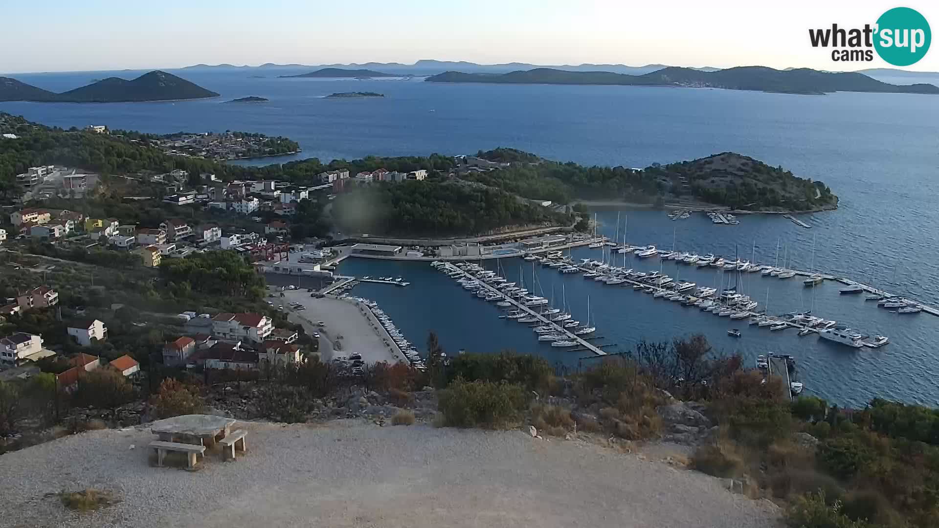 Livecam Pakoštane – Drage – Kornati – Vransko Jezero