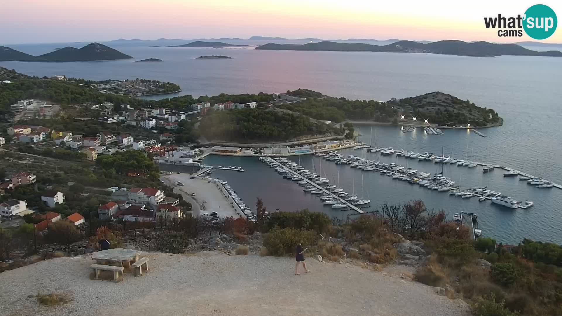 Webcam Pakoštane – Drage – Kornati – Vransko Jezero