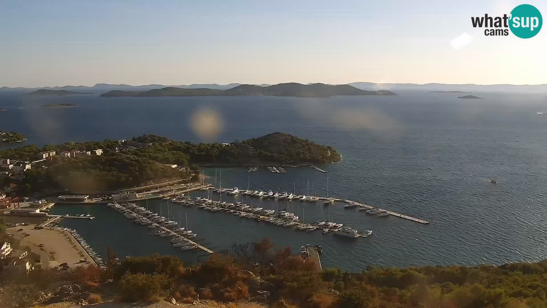 Webcam Pakoštane – Drage – Kornati – Vransko Jezero