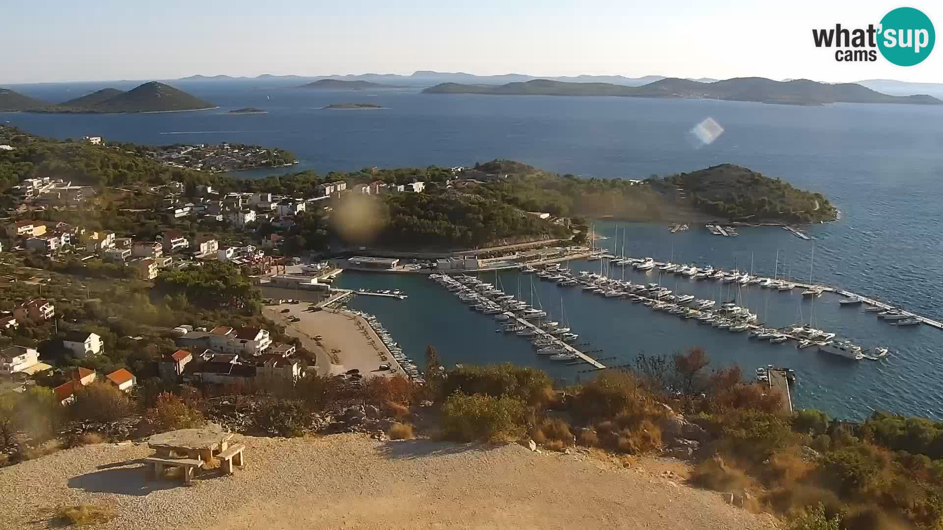 Webcam Pakoštane – Drage – Kornati – Vransko Jezero