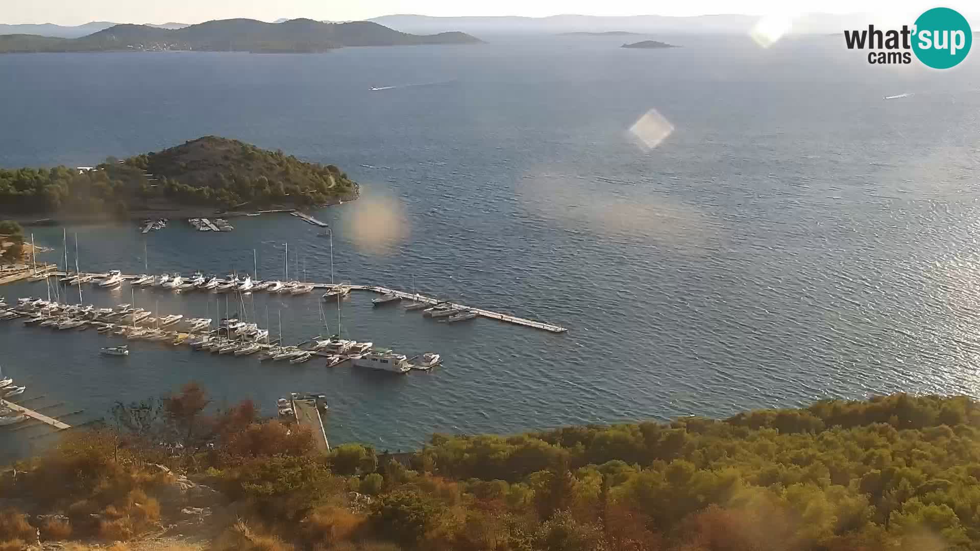 Webcam Pakoštane – Drage – Kornati – Vransko Jezero