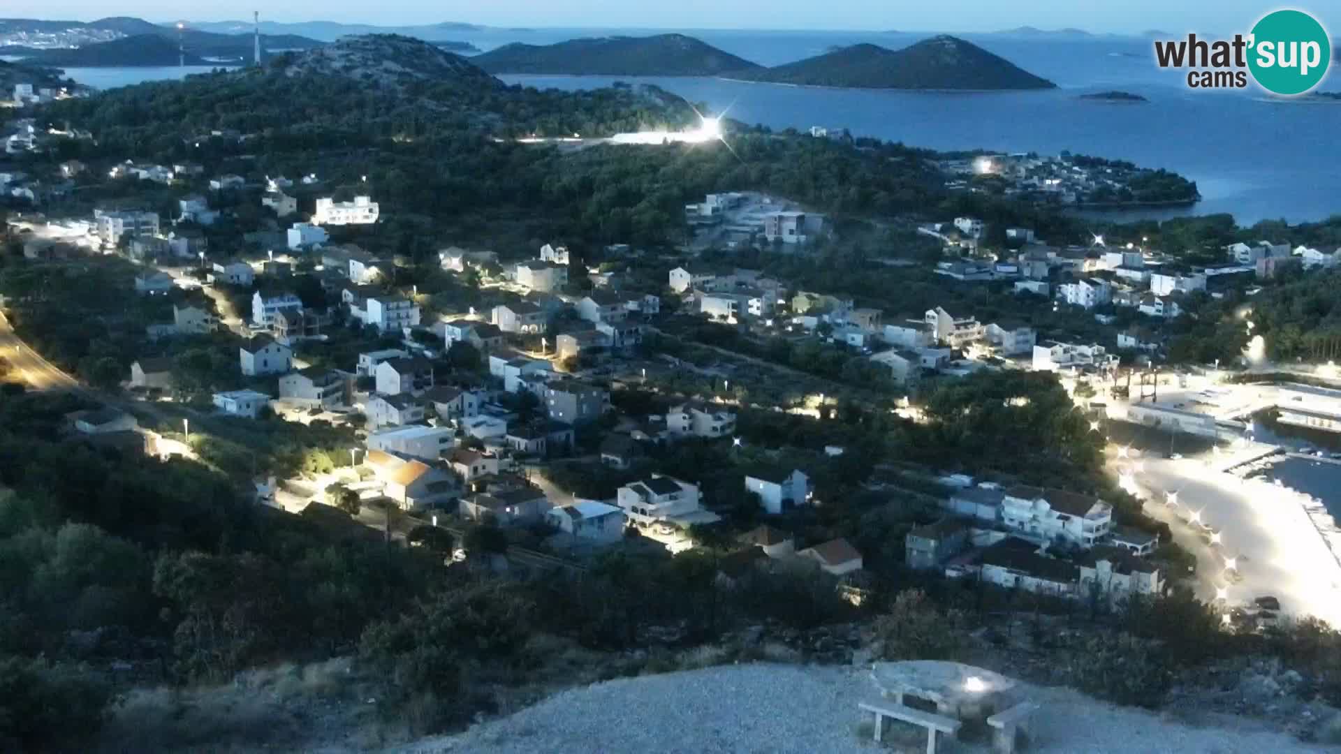 Spletna kamera Pakoštane – Drage – Kornati – Vransko Jezero