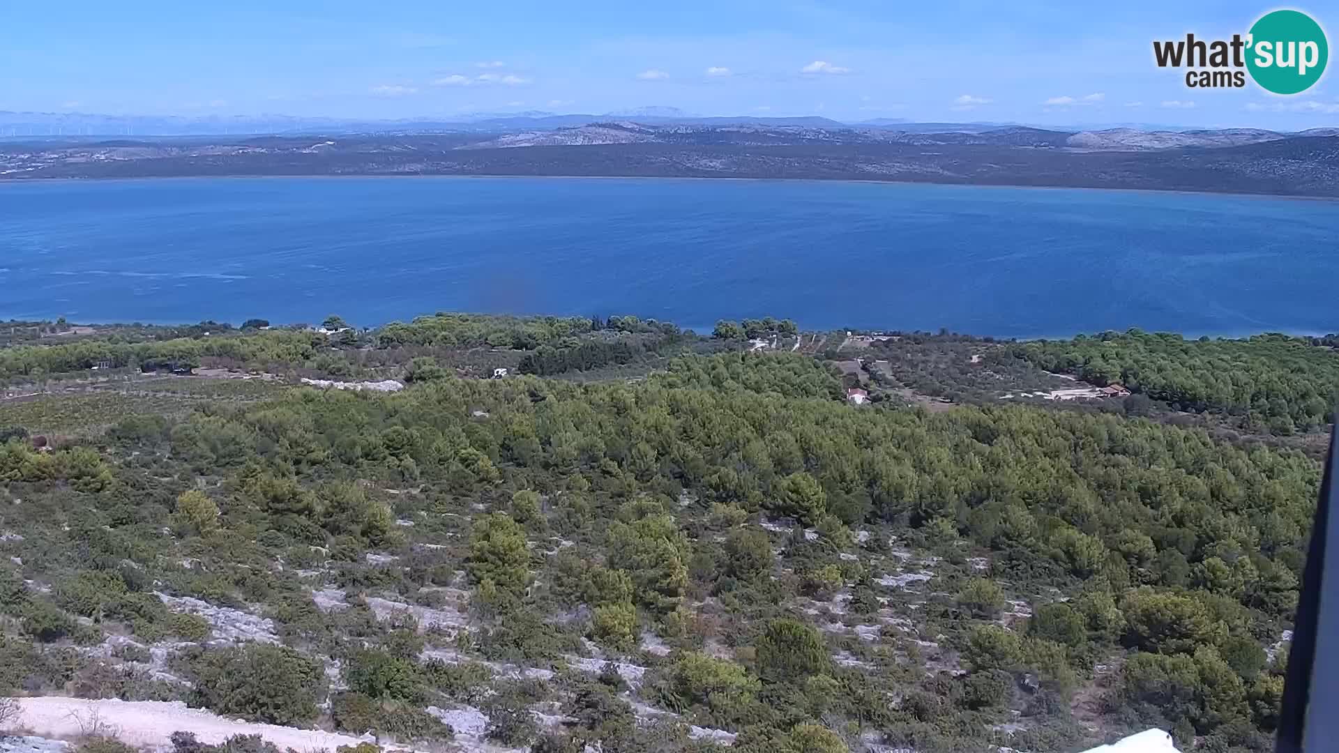 Spletna kamera Pakoštane – Drage – Kornati – Vransko Jezero