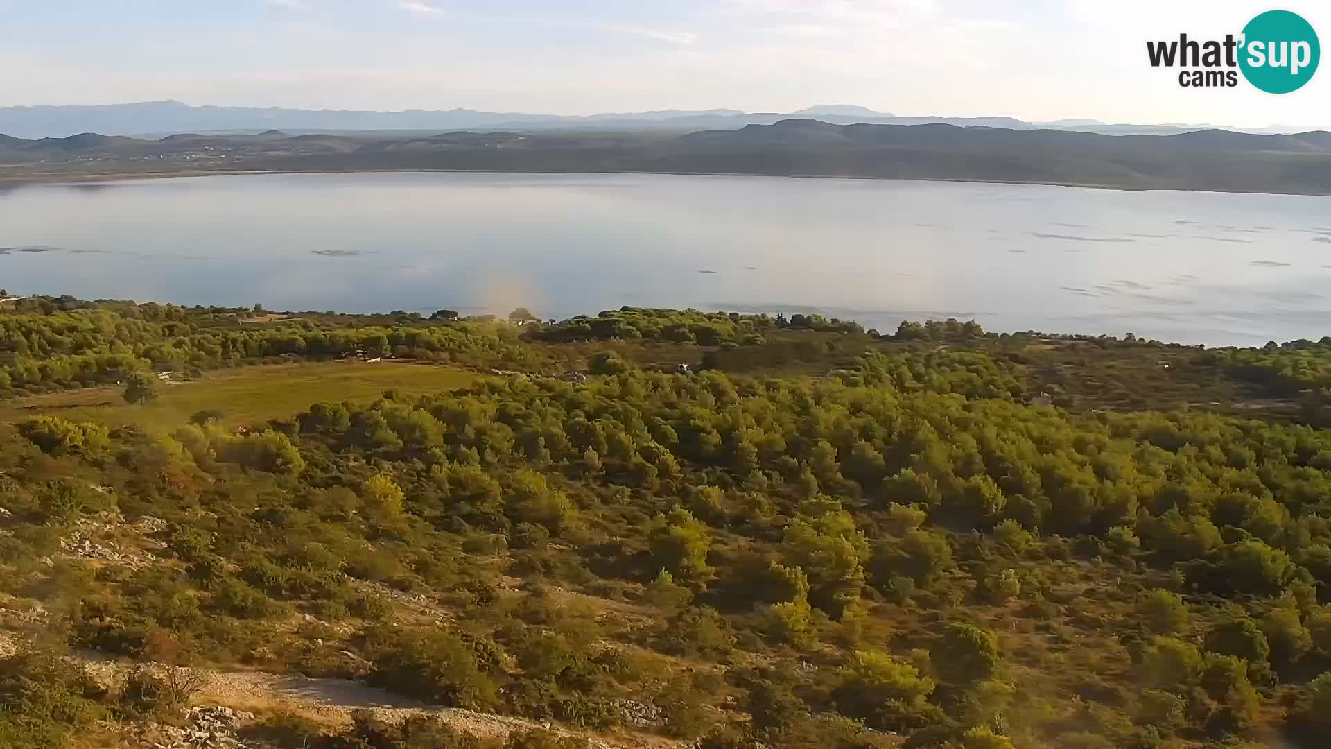 Spletna kamera Pakoštane – Drage – Kornati – Vransko Jezero