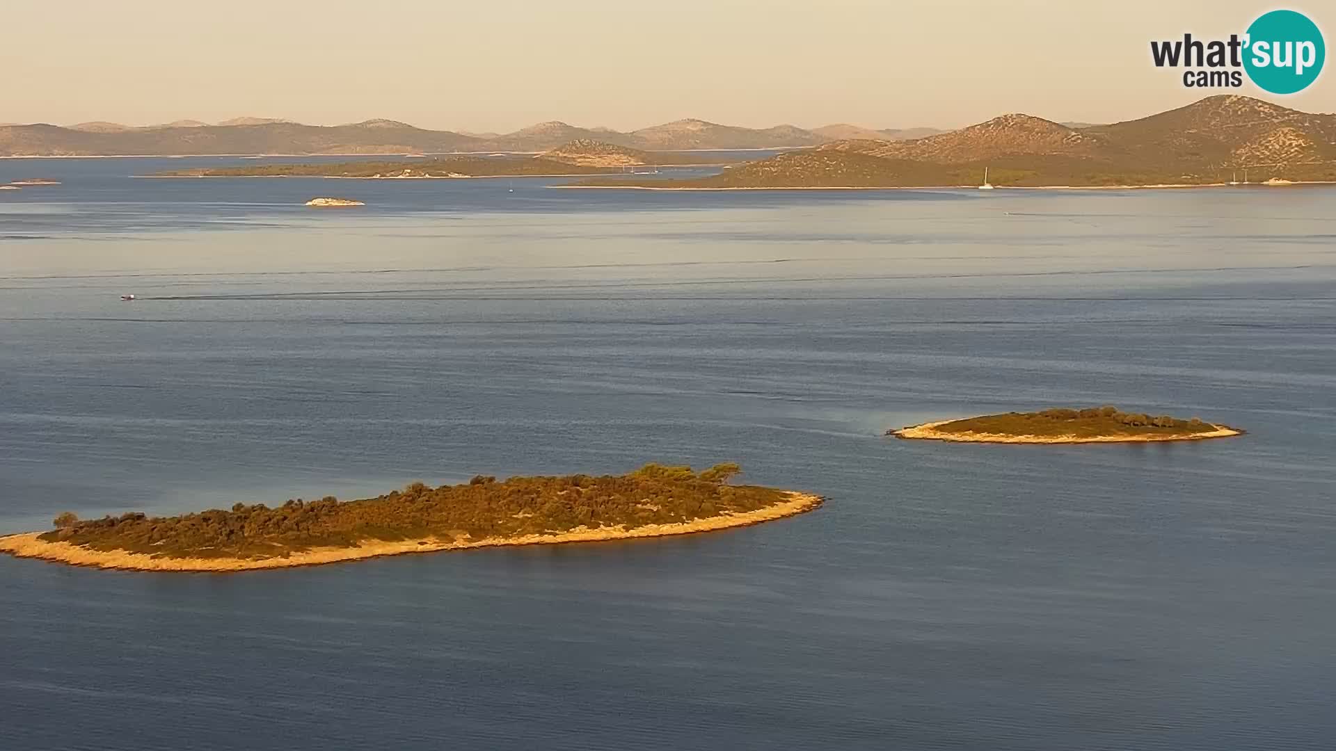 Webcam Pakoštane – Drage – Kornati – Vransko Jezero