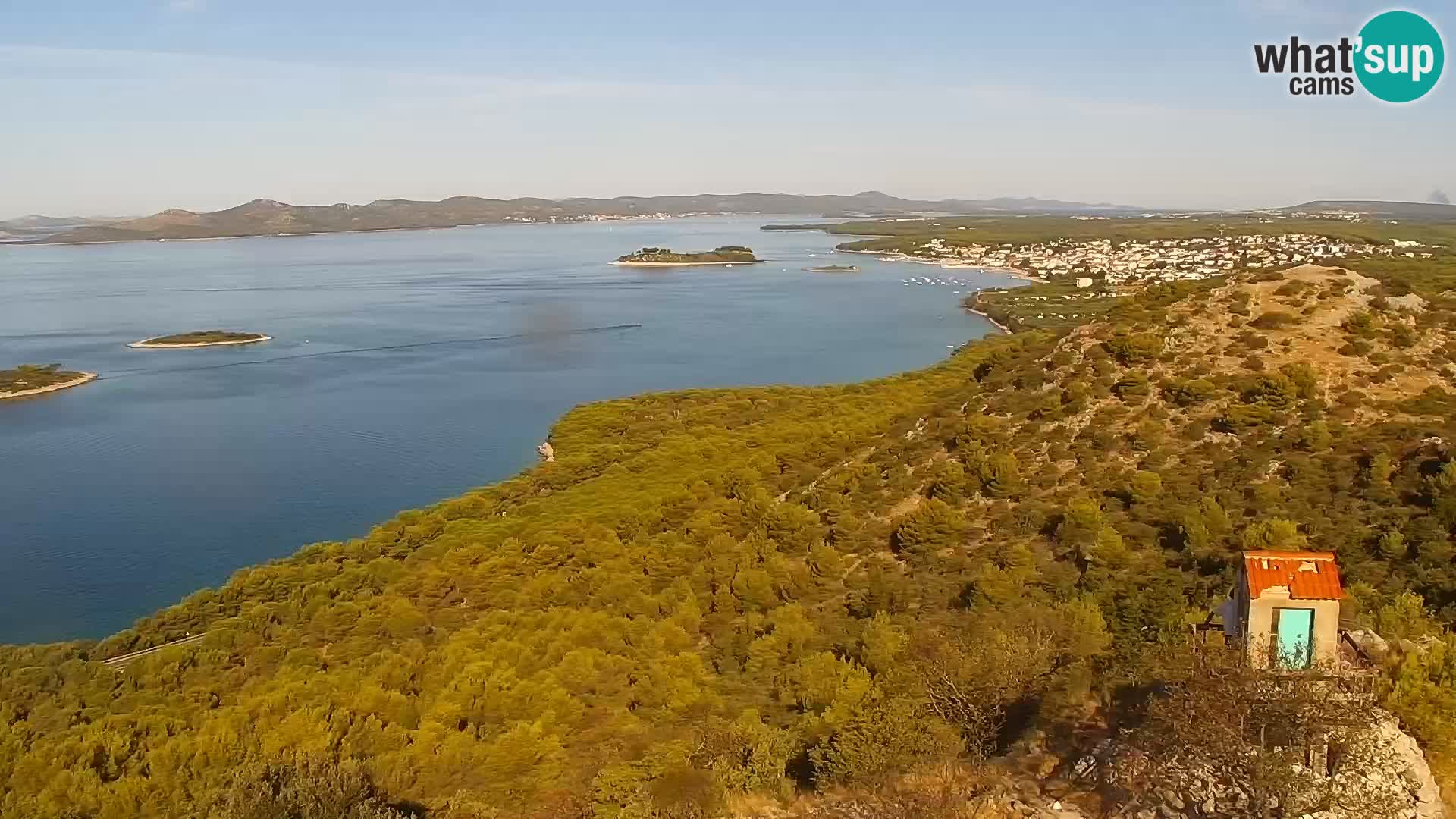 Livecam Pakoštane – Drage – Kornati – Vransko Jezero