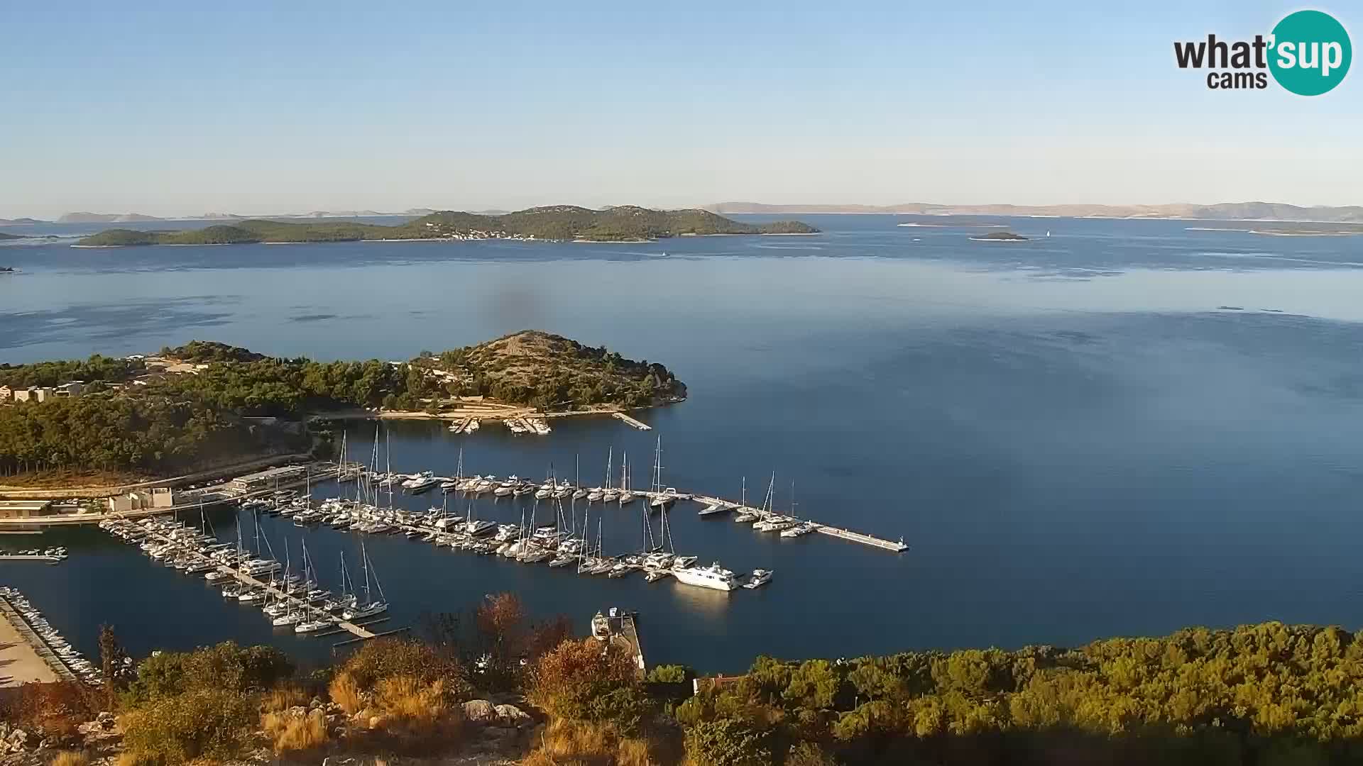 Live cam Pakoštane – Drage – Kornati – Vransko Jezero