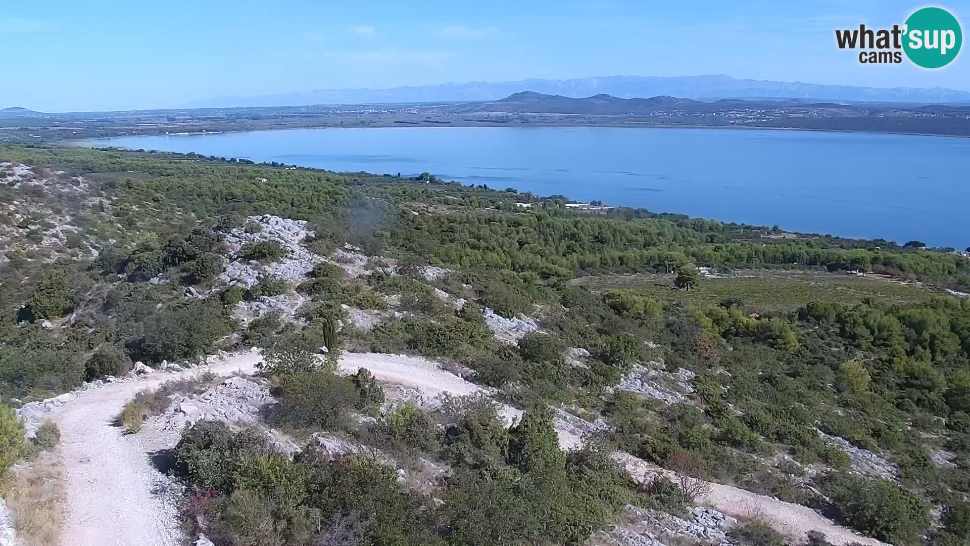 Spletna kamera Pakoštane – Drage – Kornati – Vransko Jezero
