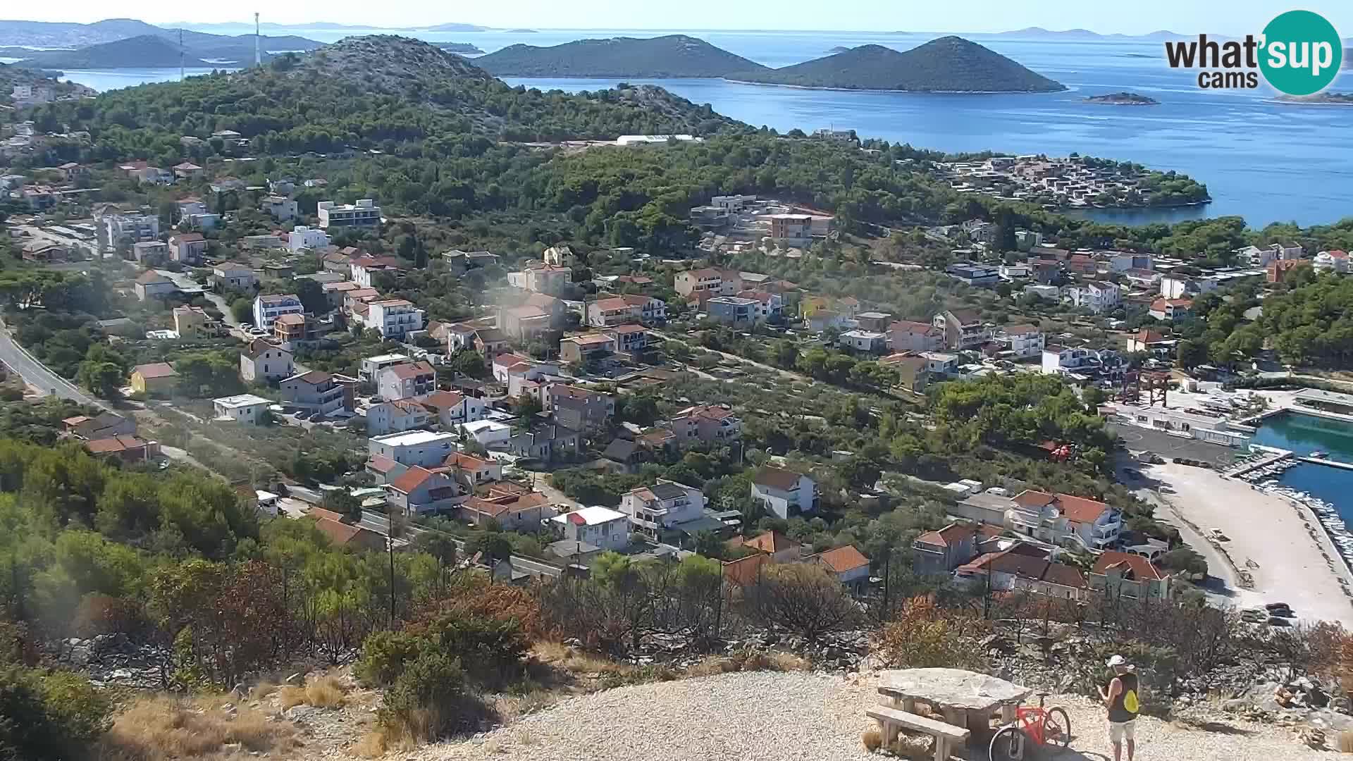 Spletna kamera Pakoštane – Drage – Kornati – Vransko Jezero