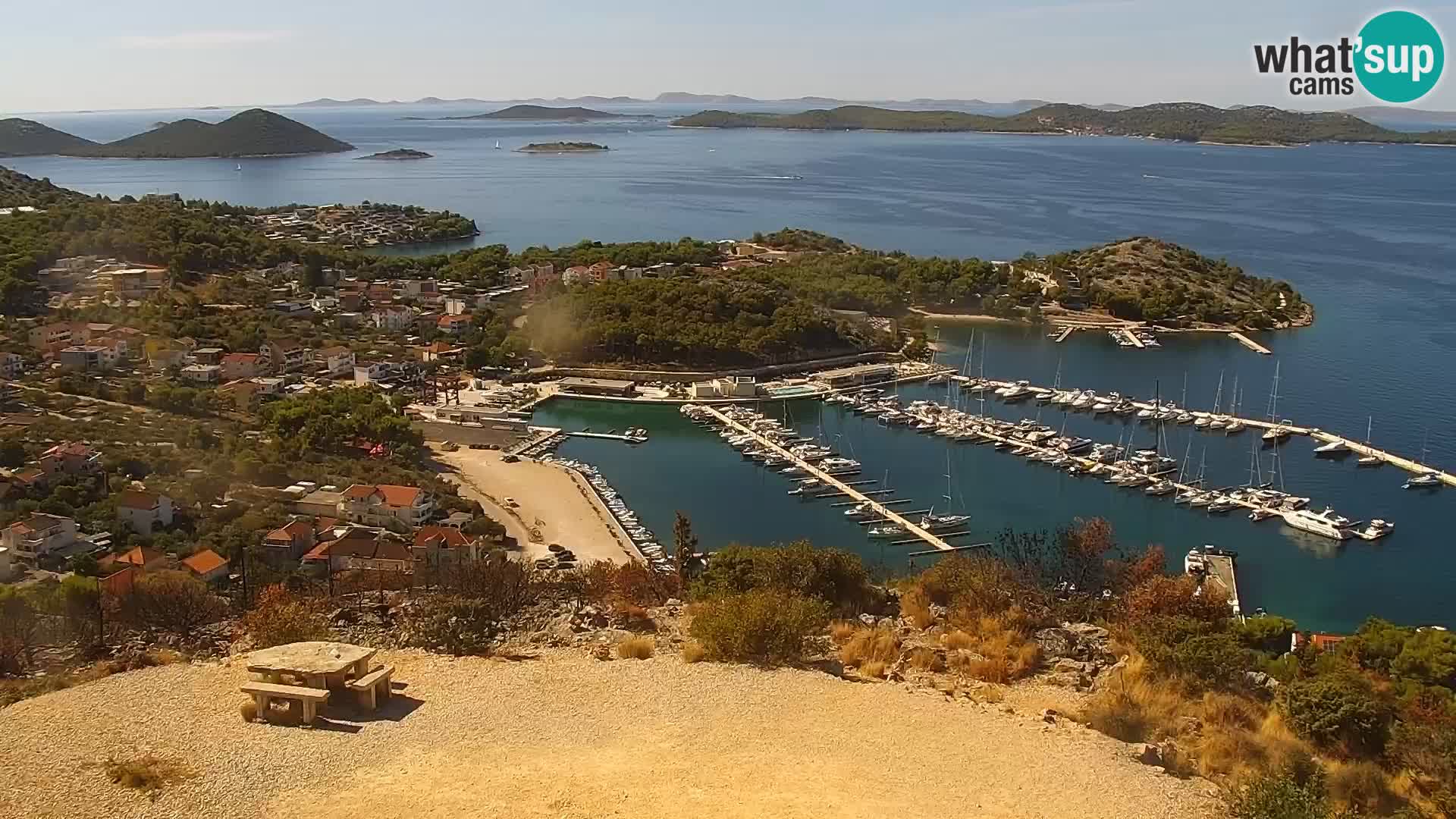 Live cam Pakoštane – Drage – Kornati – Vransko Jezero