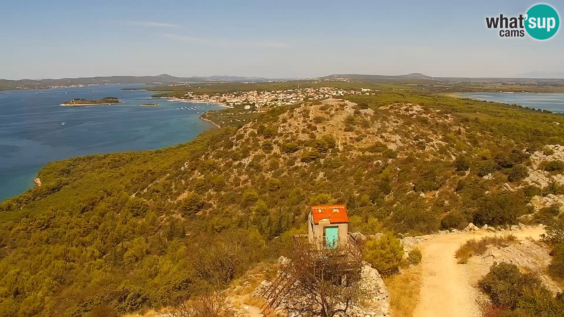 Webcam Pakoštane – Drage – Kornati – Vransko Jezero