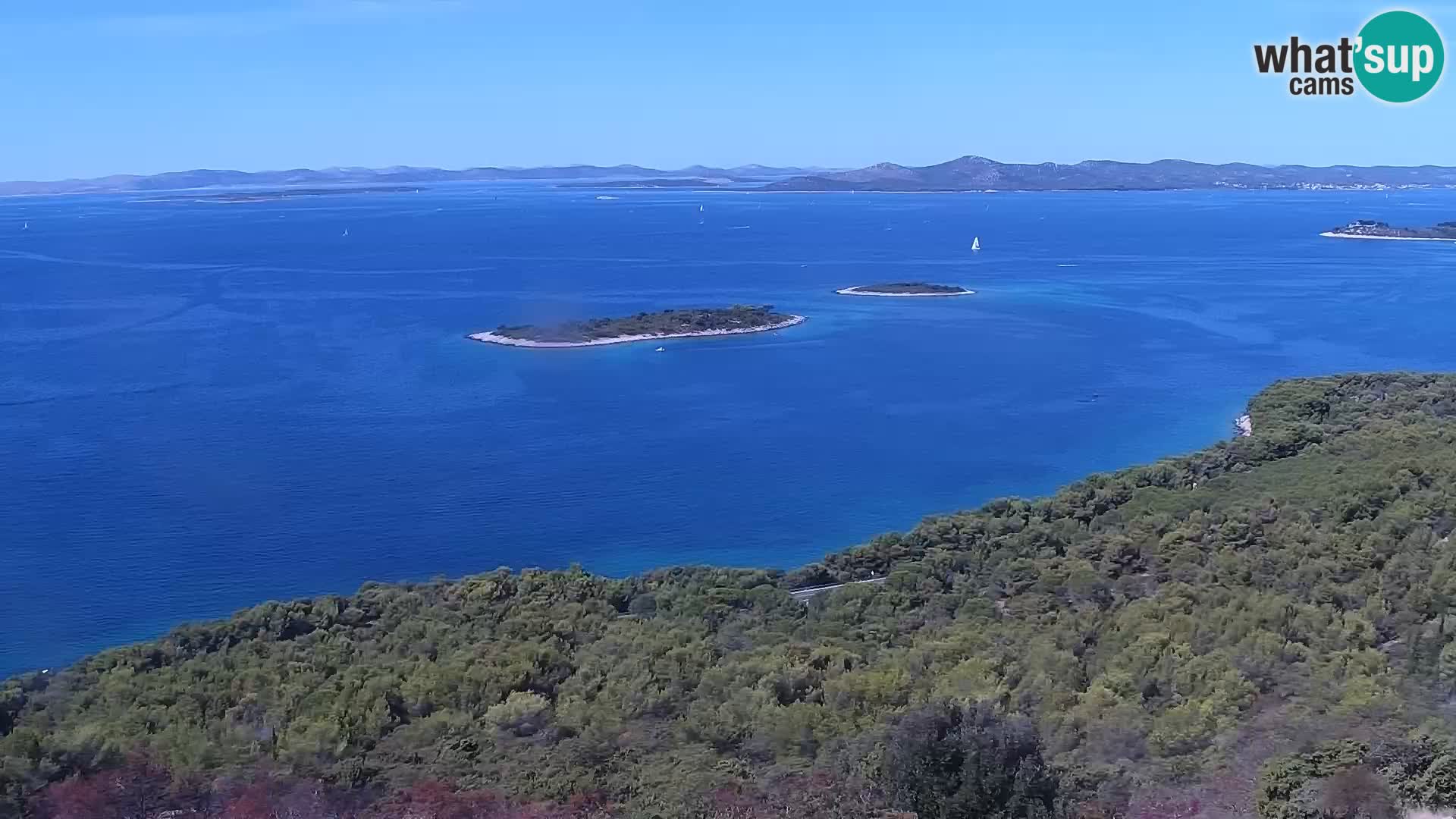 Live cam Pakoštane – Drage – Kornati – Vransko Jezero