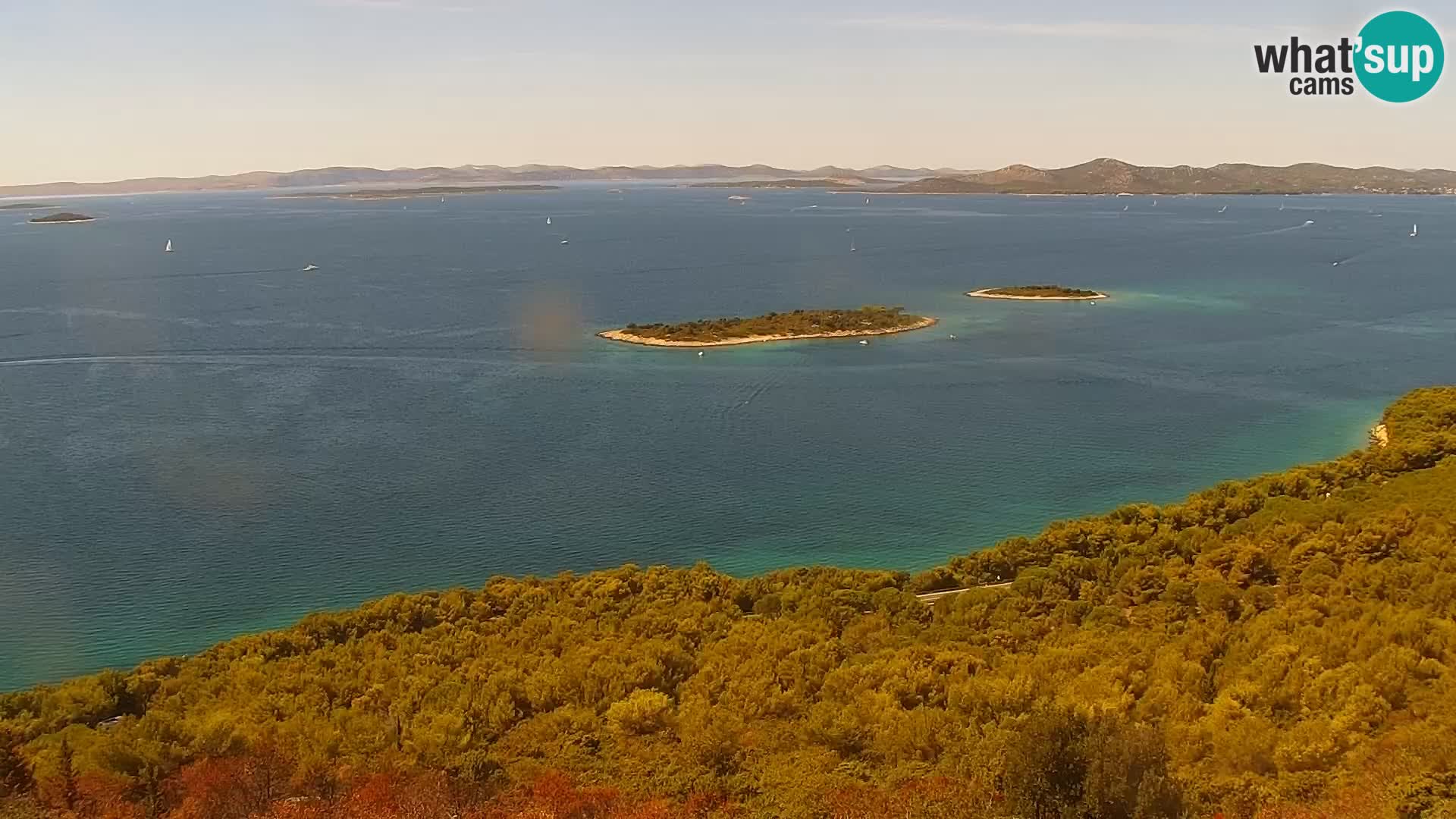 Web kamere Pakoštane – Drage – Kornati – Vransko Jezero